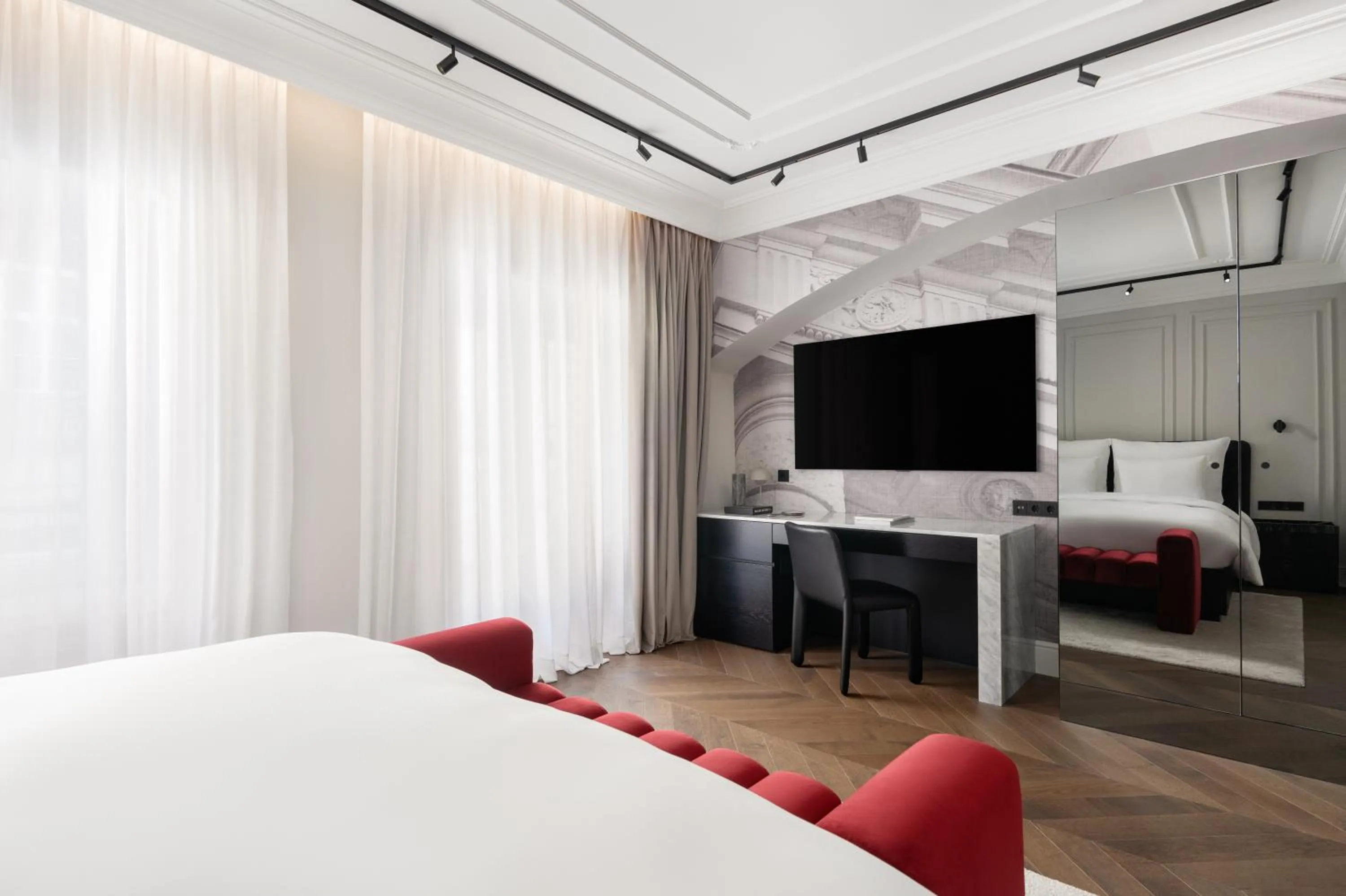 Bed in The Amauris Vienna - Relais & Châteaux