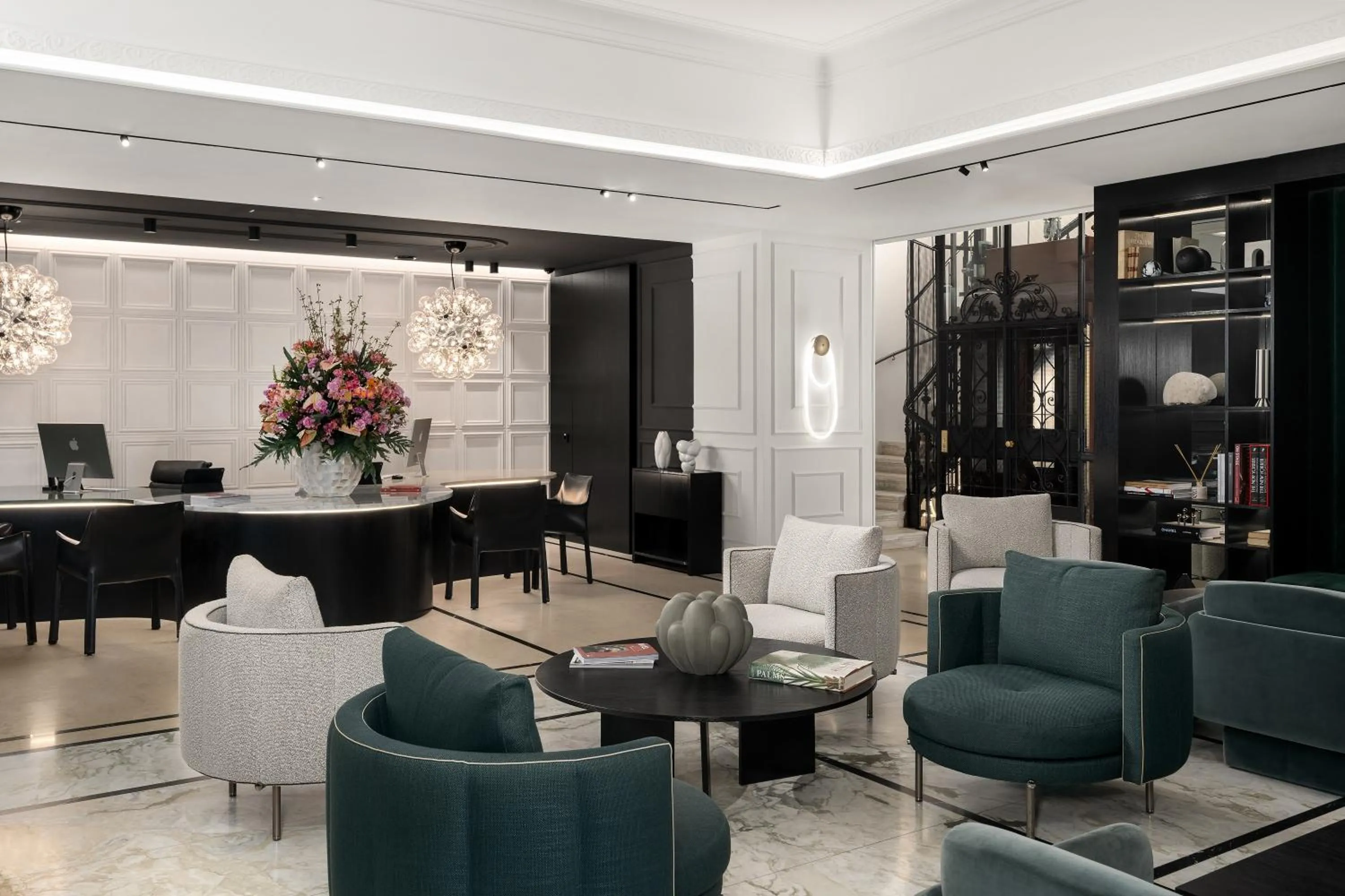 Lobby or reception in The Amauris Vienna - Relais & Châteaux