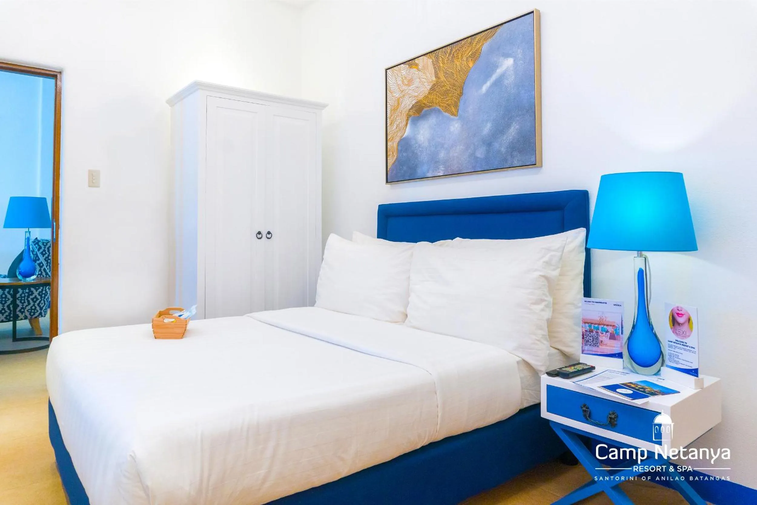 Bedroom, Bed in Camp Netanya Resort and Spa