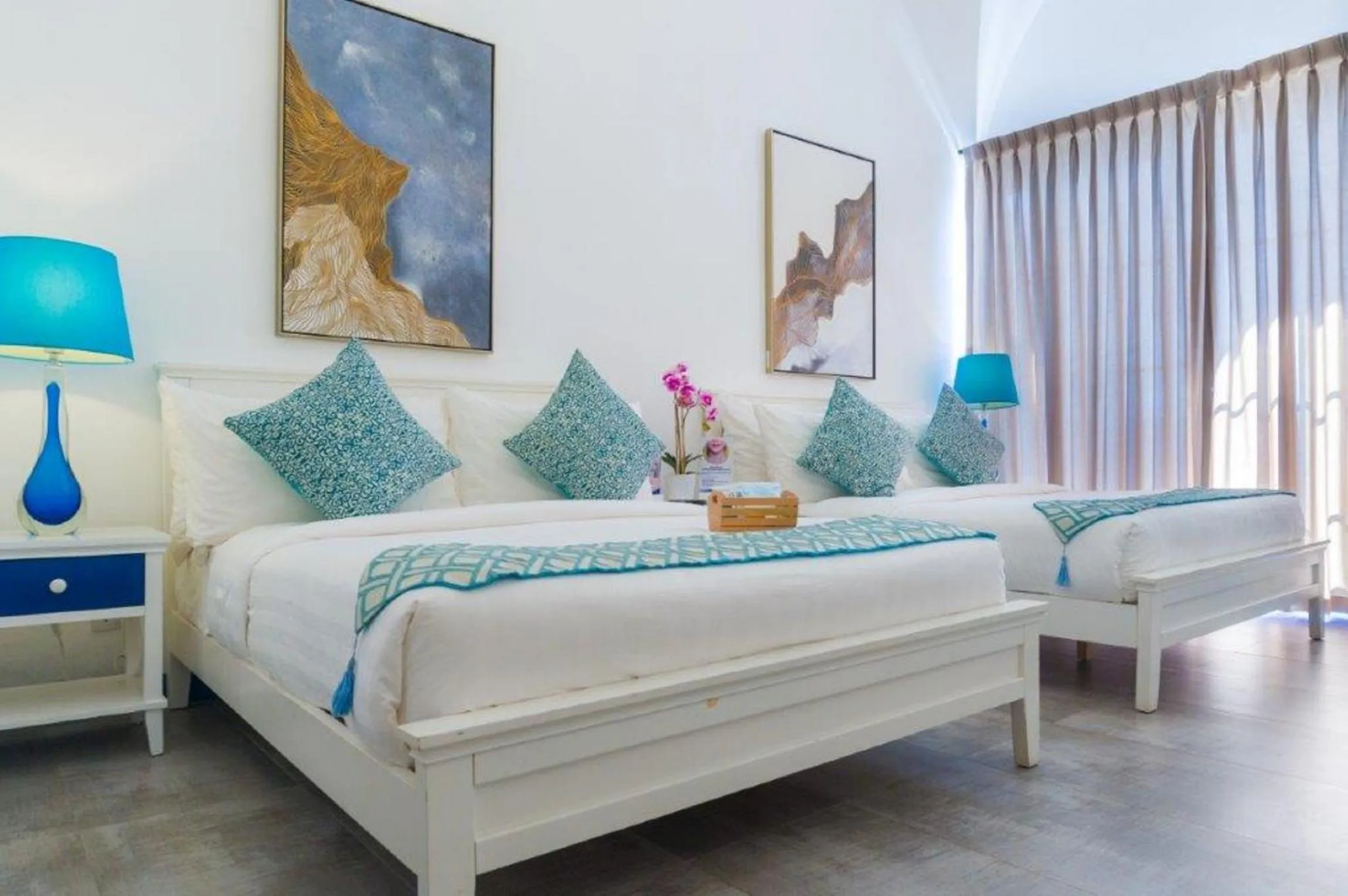 Bedroom, Bed in Camp Netanya Resort and Spa