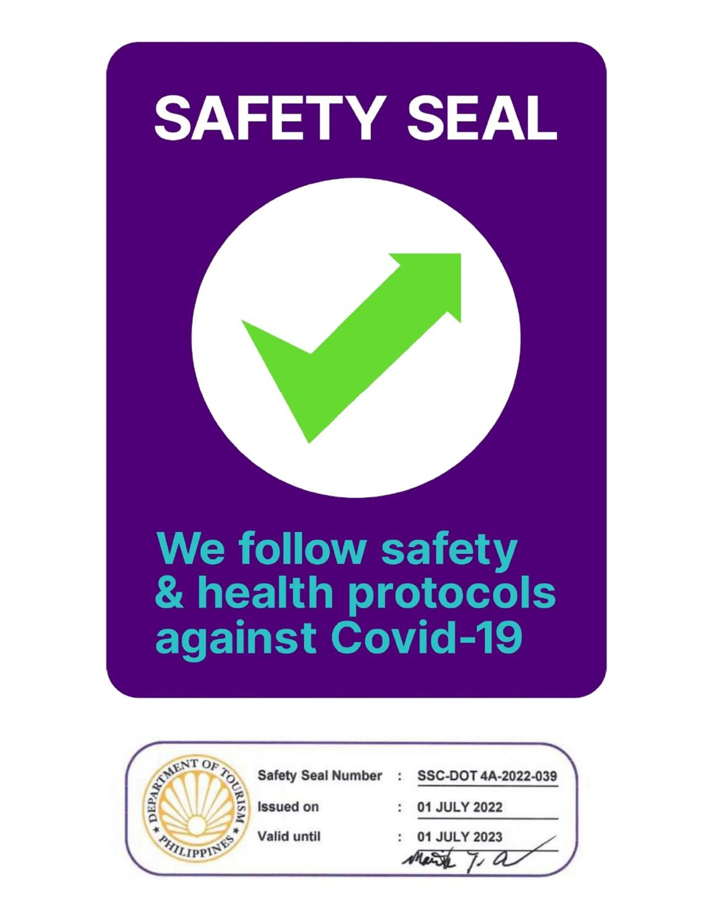 Logo/Certificate/Sign in Camp Netanya Resort and Spa