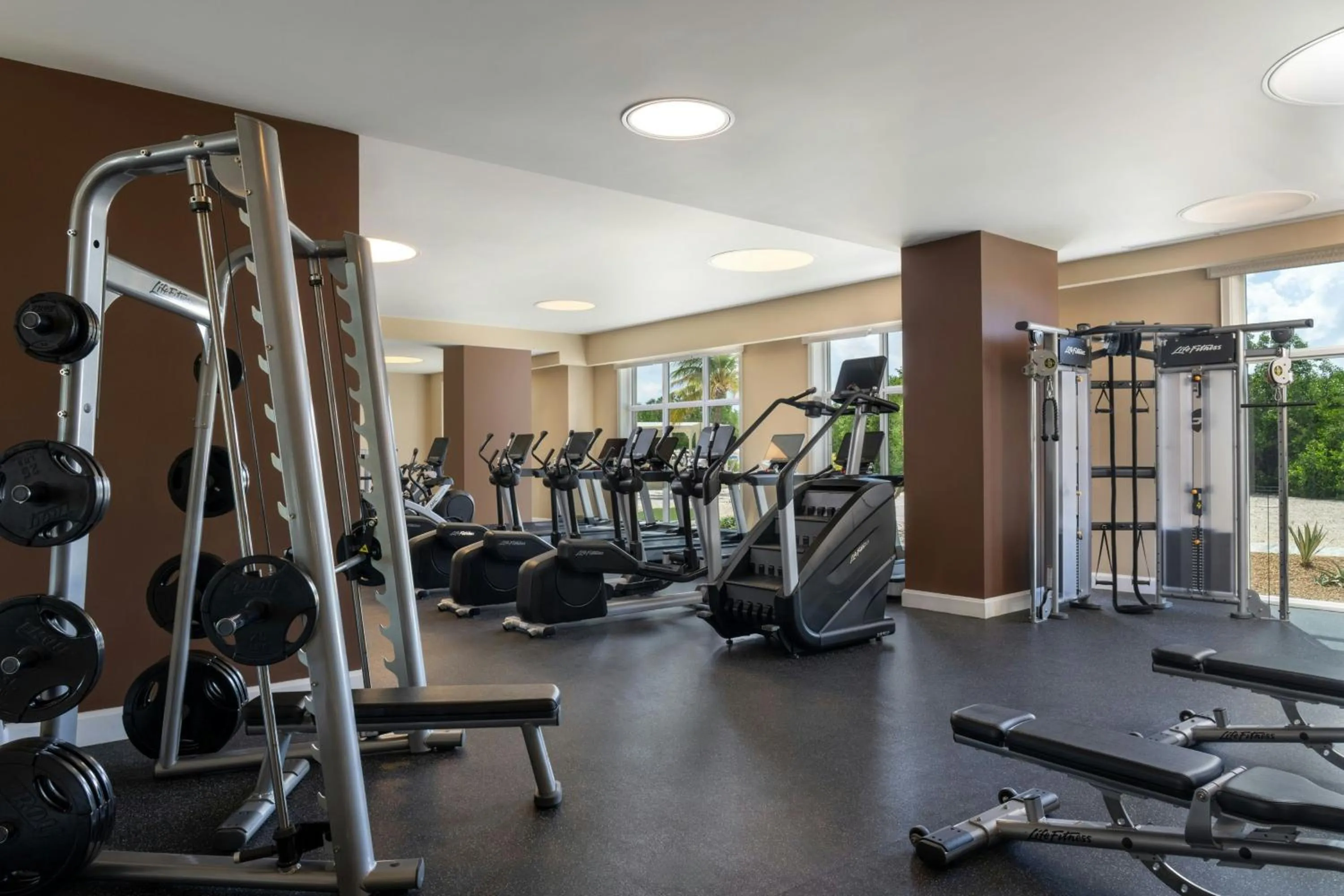 Fitness centre/facilities in The Ritz-Carlton, Aruba