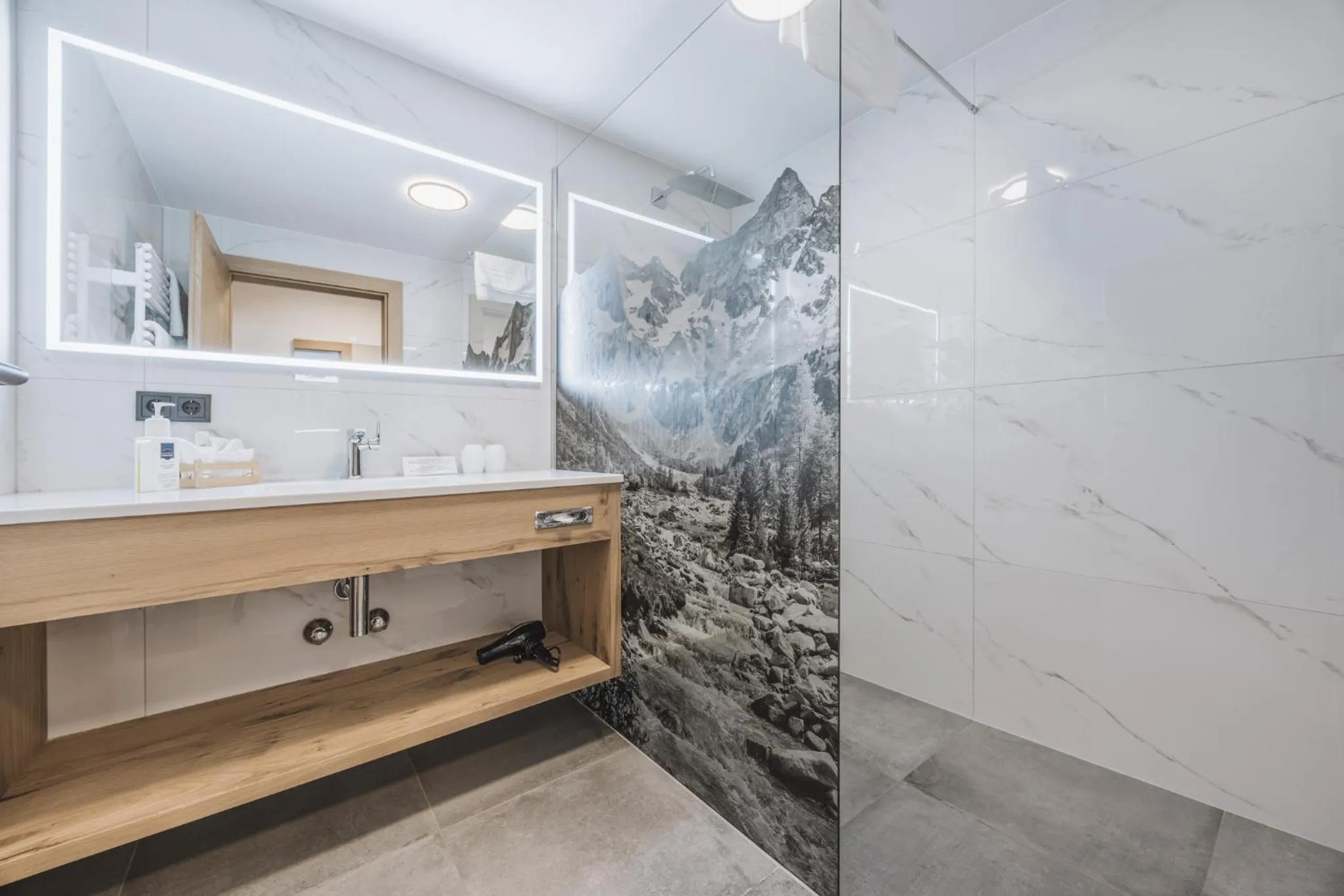 Bathroom in Hotel Gaspingerhof