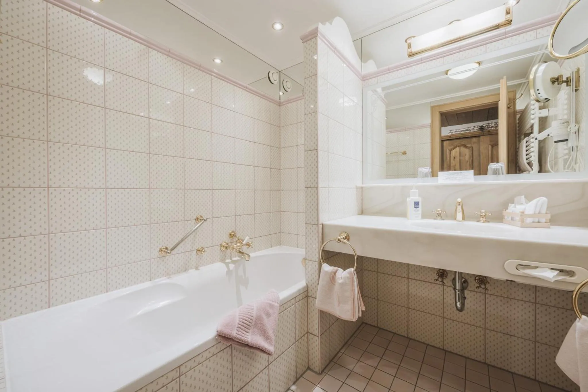 Bathroom in Hotel Gaspingerhof