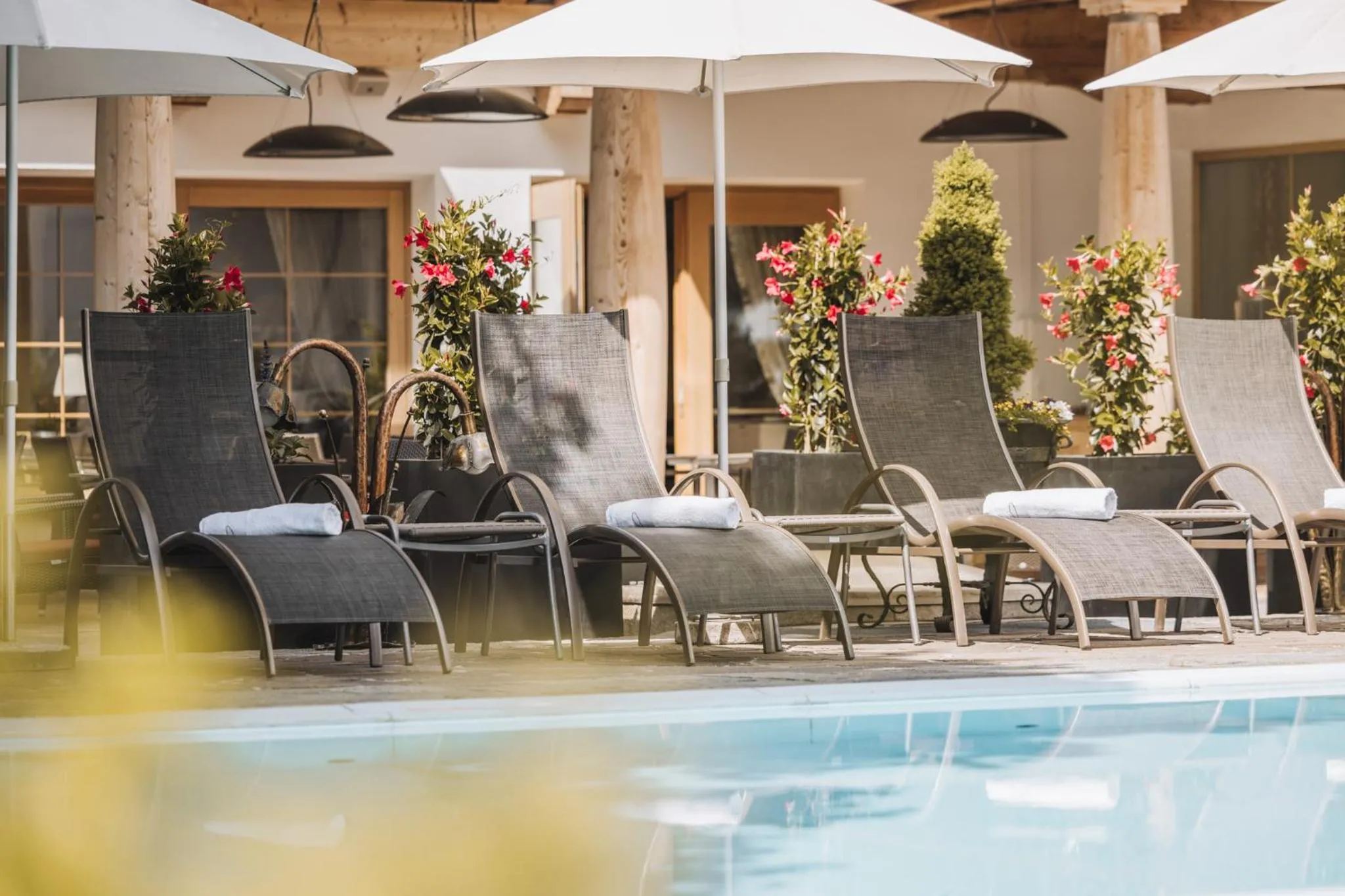 Swimming pool in Hotel Gaspingerhof