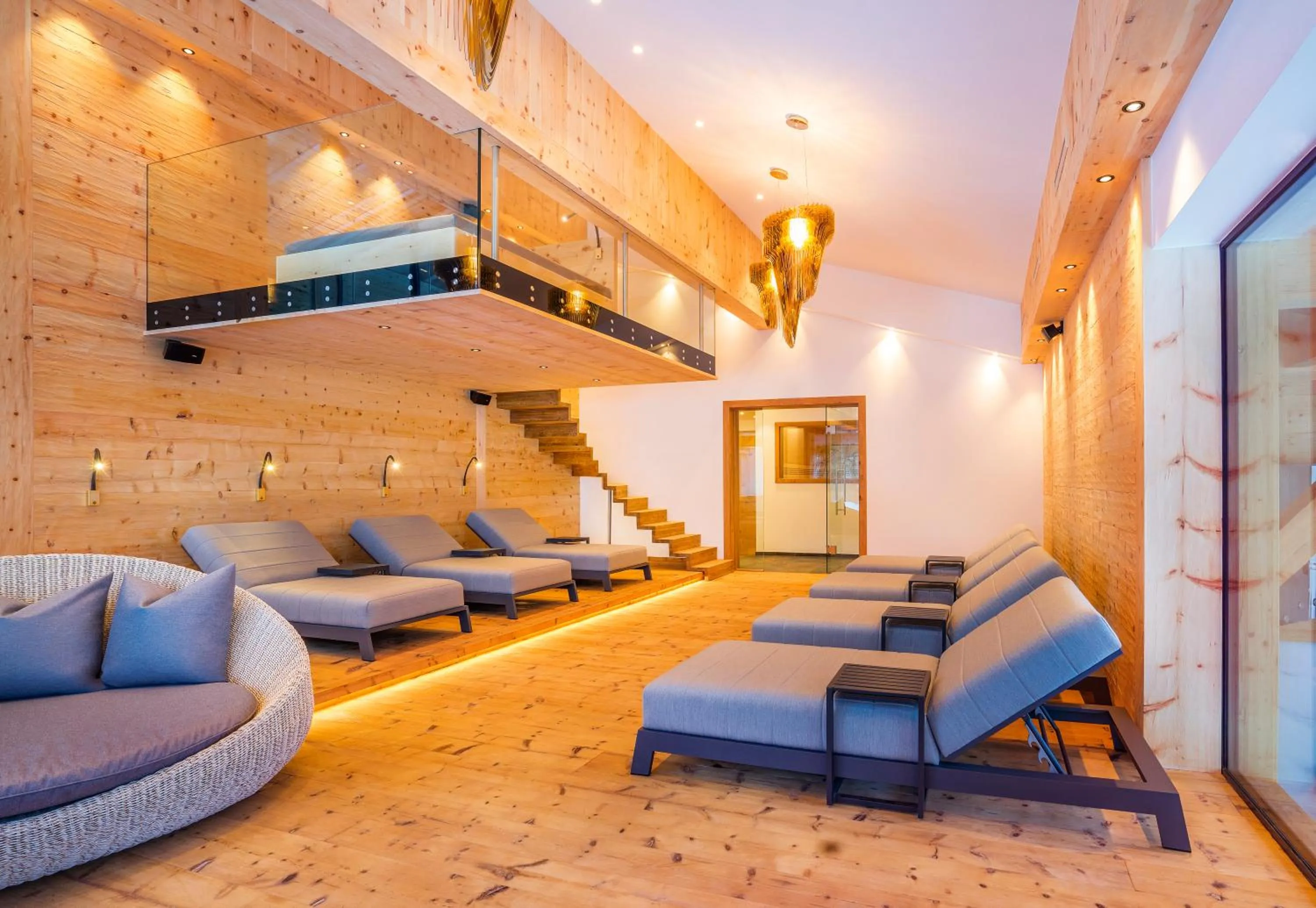 Spa and wellness centre/facilities in Hotel Gaspingerhof