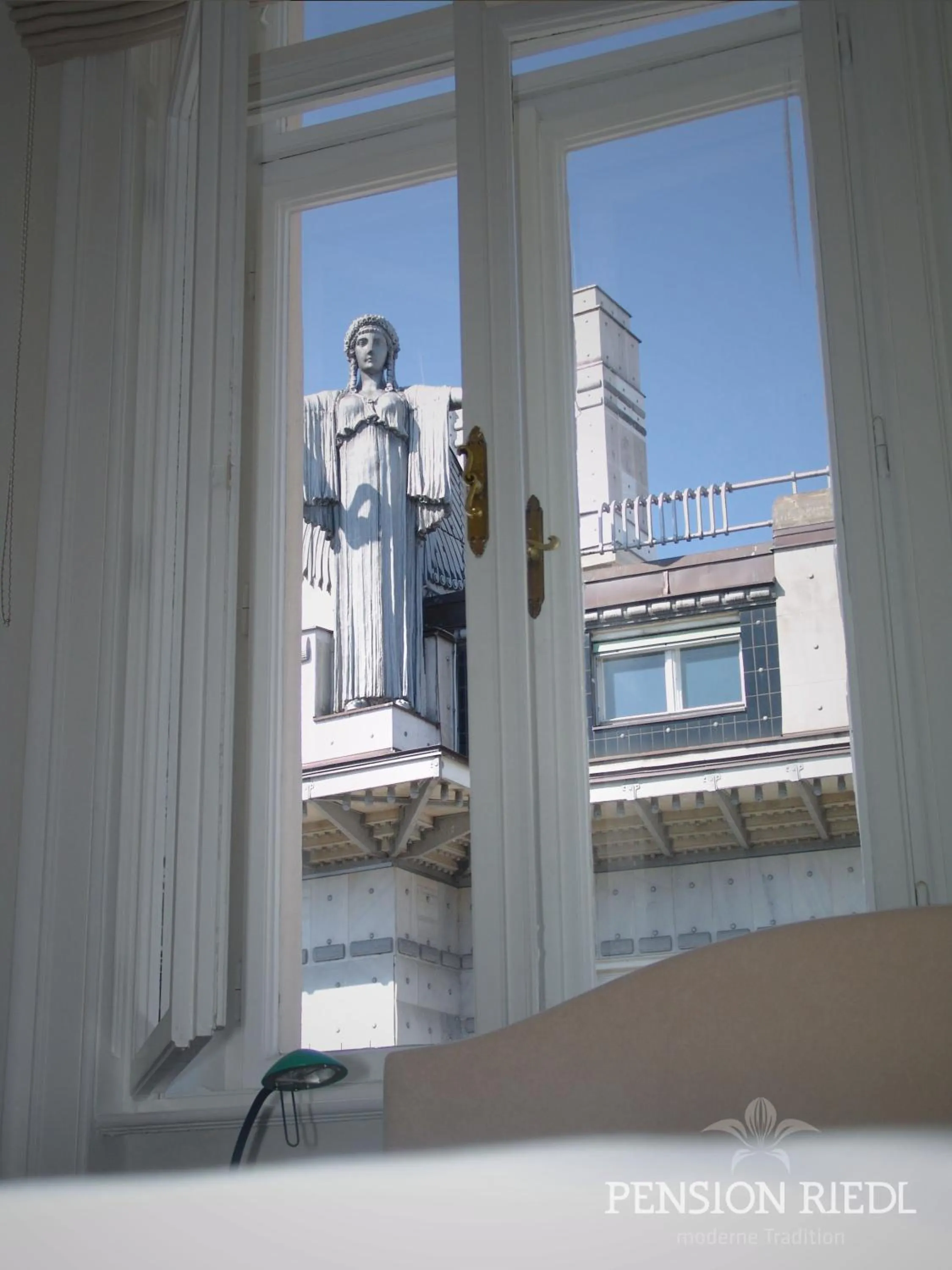 View (from property/room) in Pension Riedl