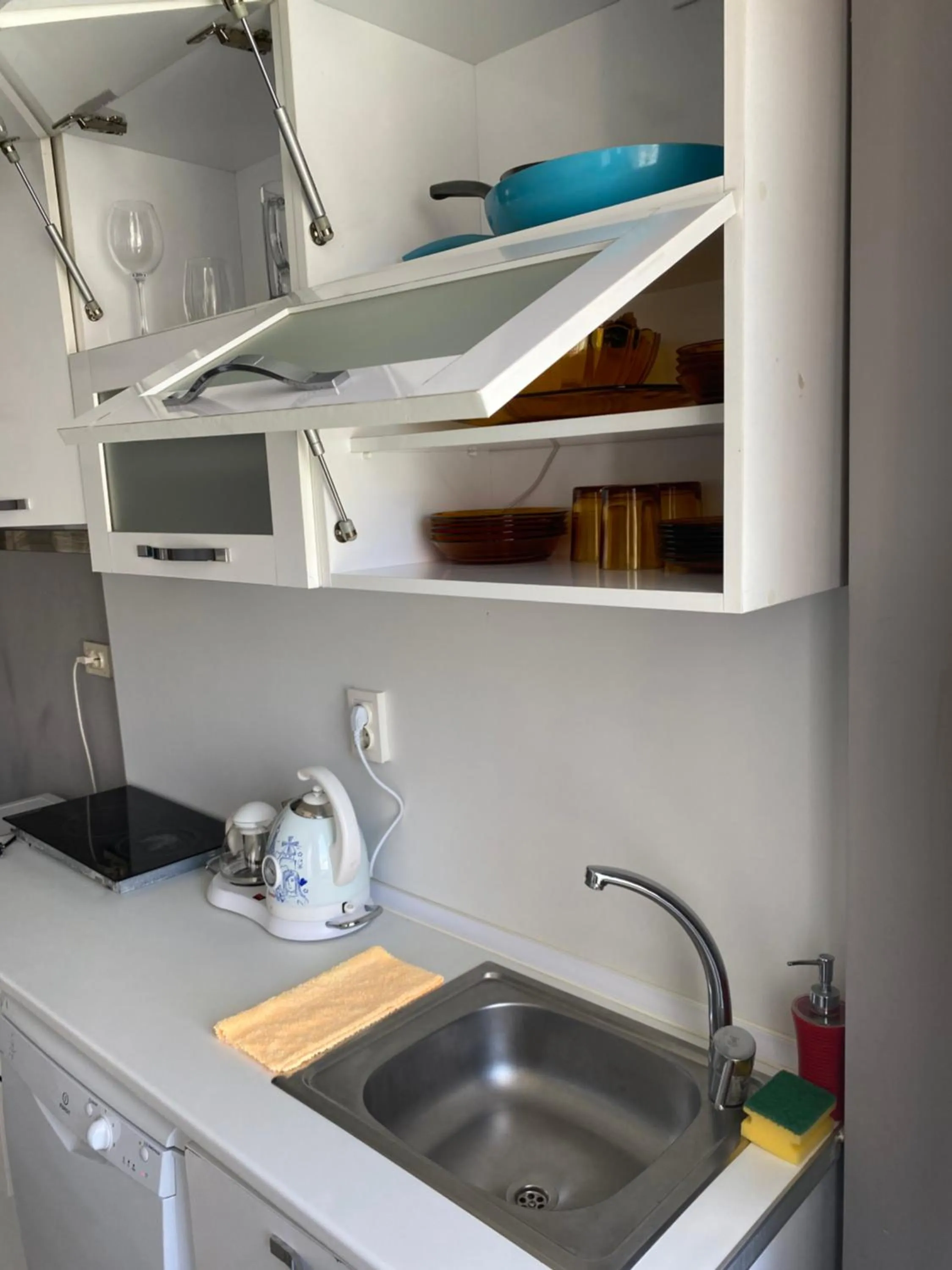 Kitchen or kitchenette in Istanbul Hub Flats