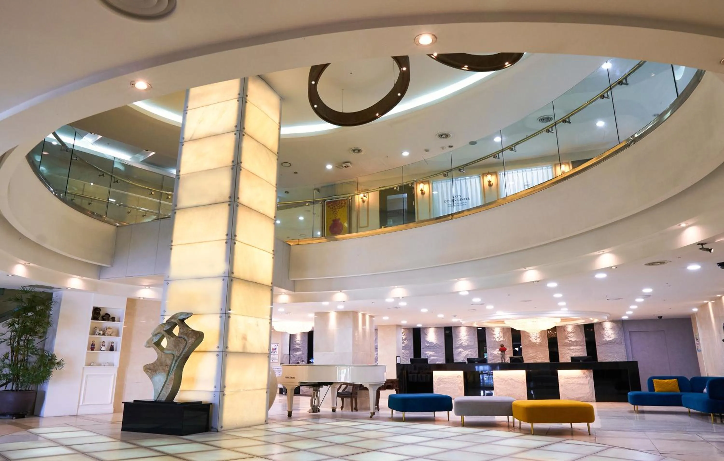 Lobby or reception in Hotel Aqua Palace