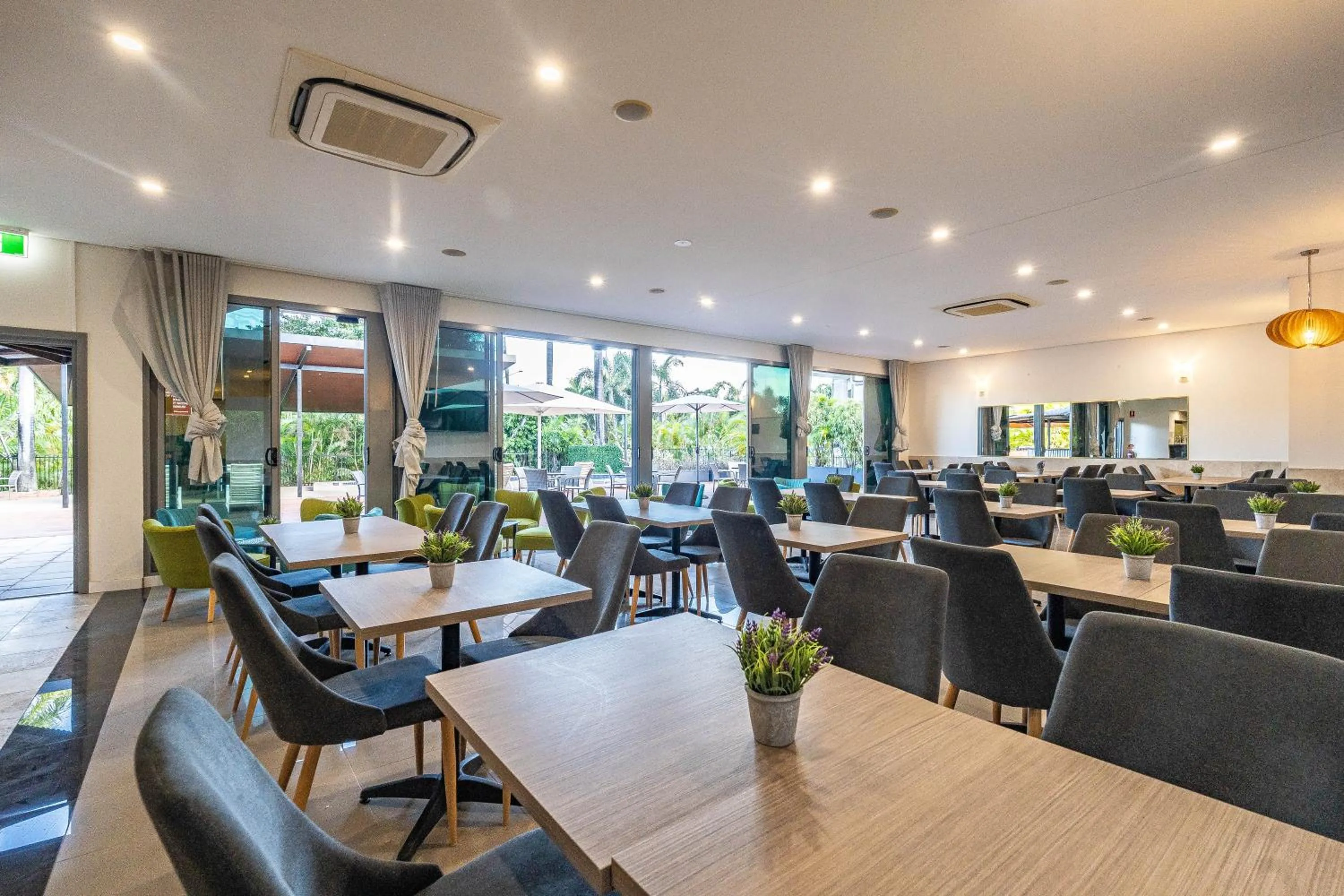 Dining area in Vitina Studios by Argus