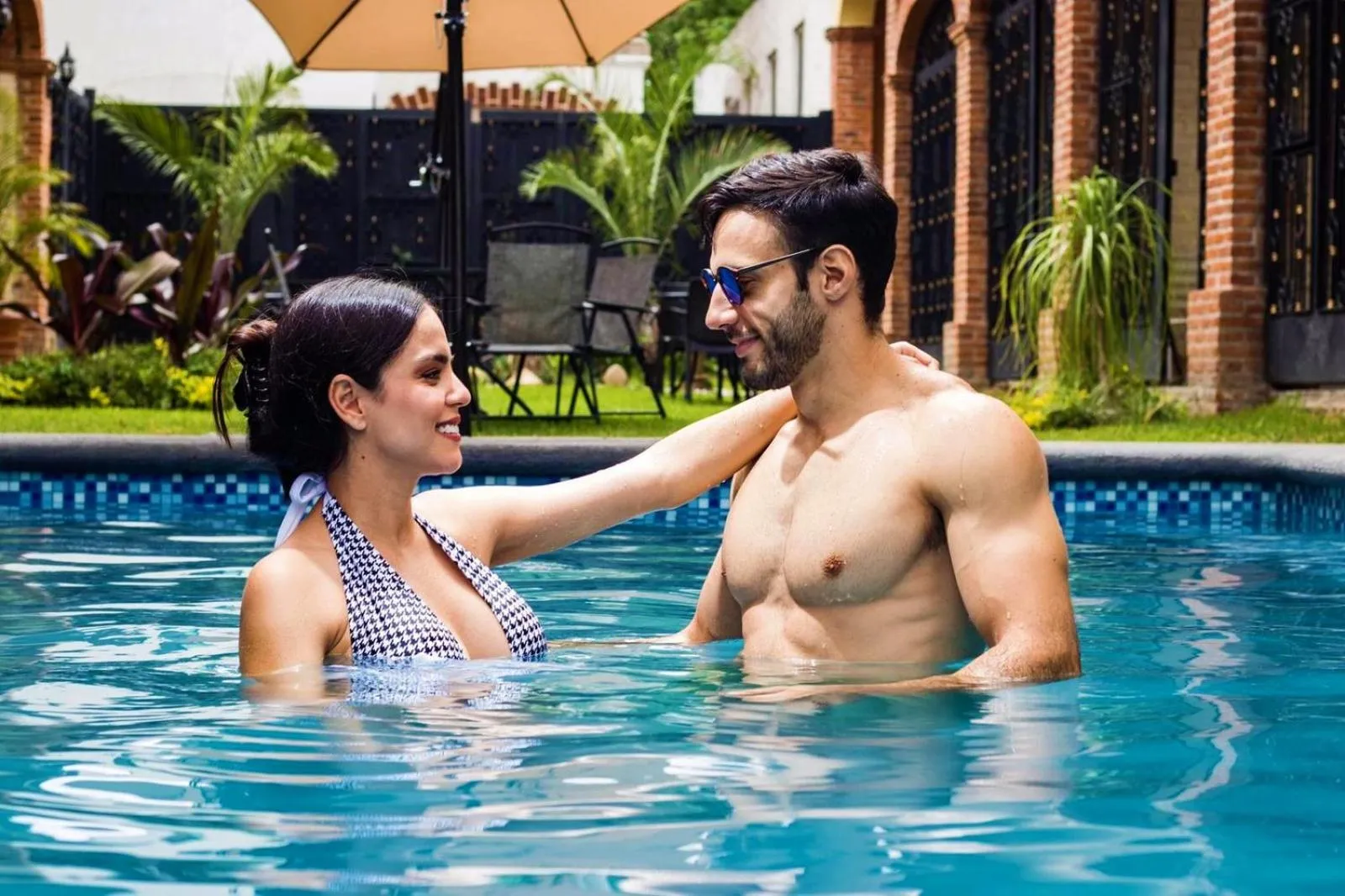 Swimming pool in Hotel Boutique Sol y Luna SPA