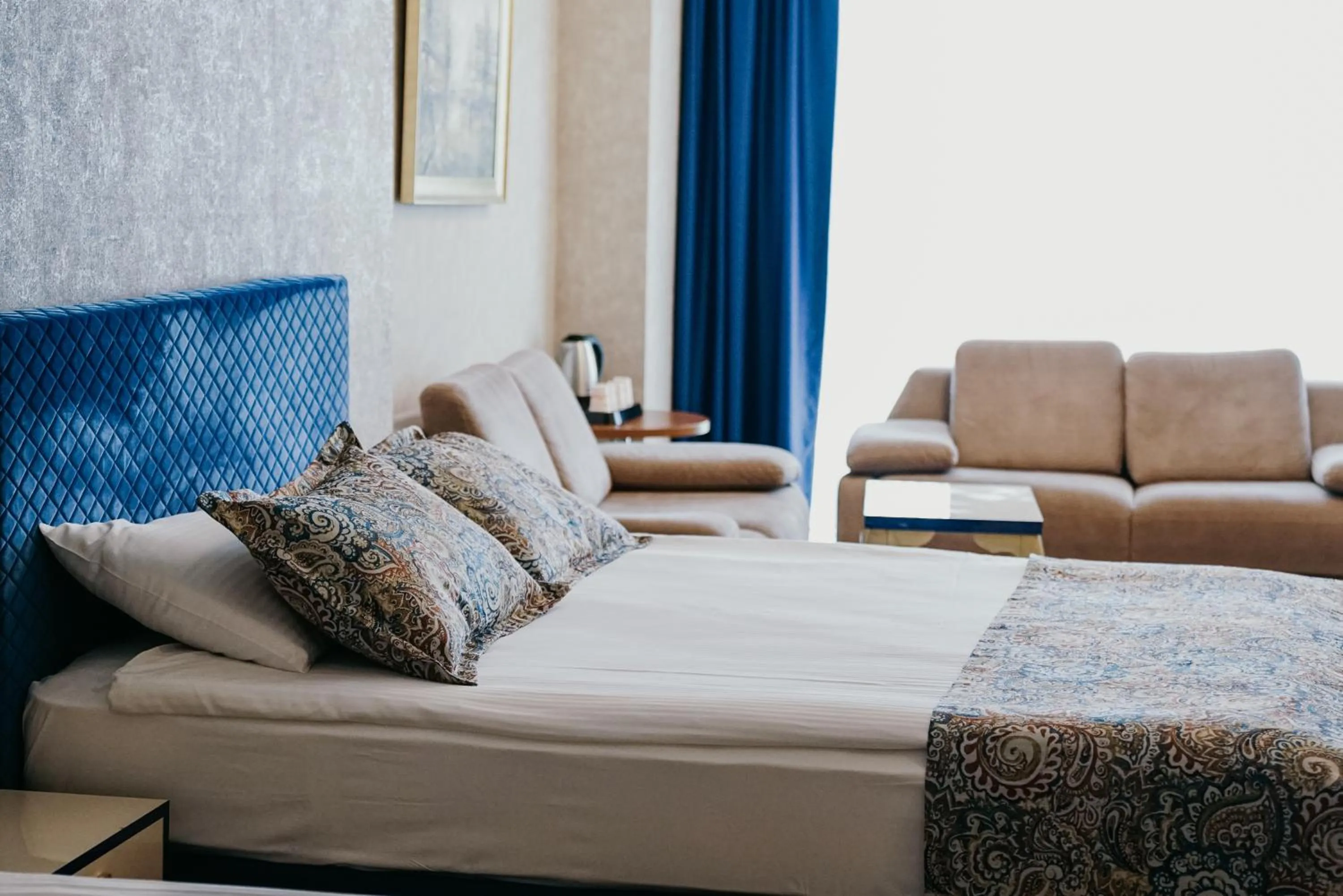 Communal lounge/ TV room in Grand Karot Hotel