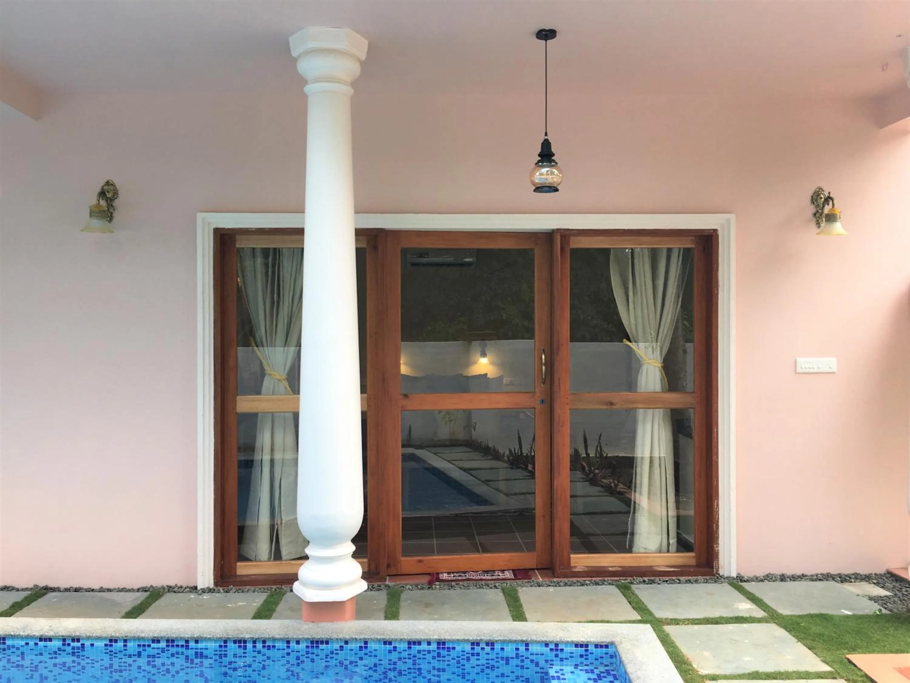 View (from property/room) in Mandaram villas