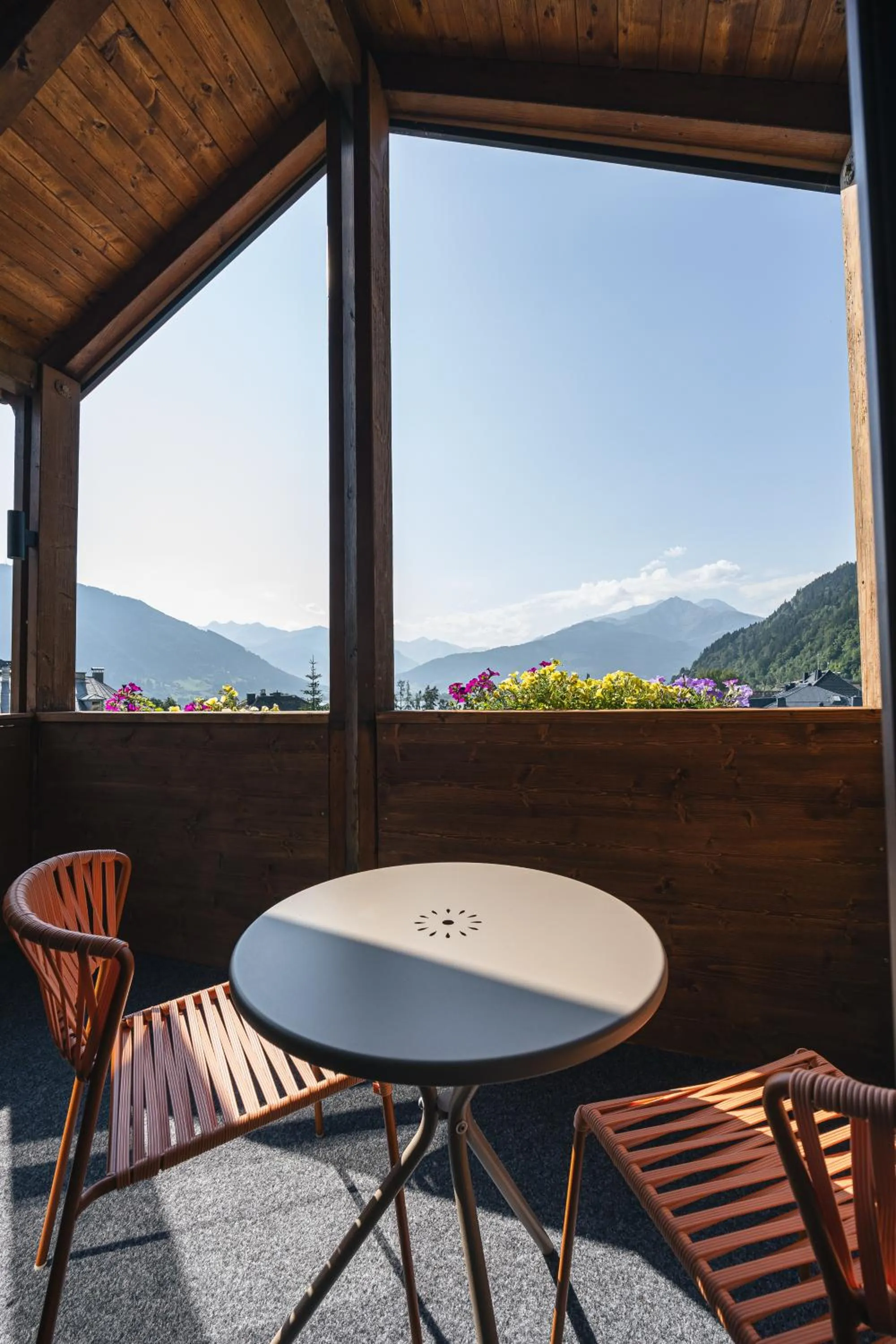 View (from property/room) in Upside Down Town Hotel-Neue Post