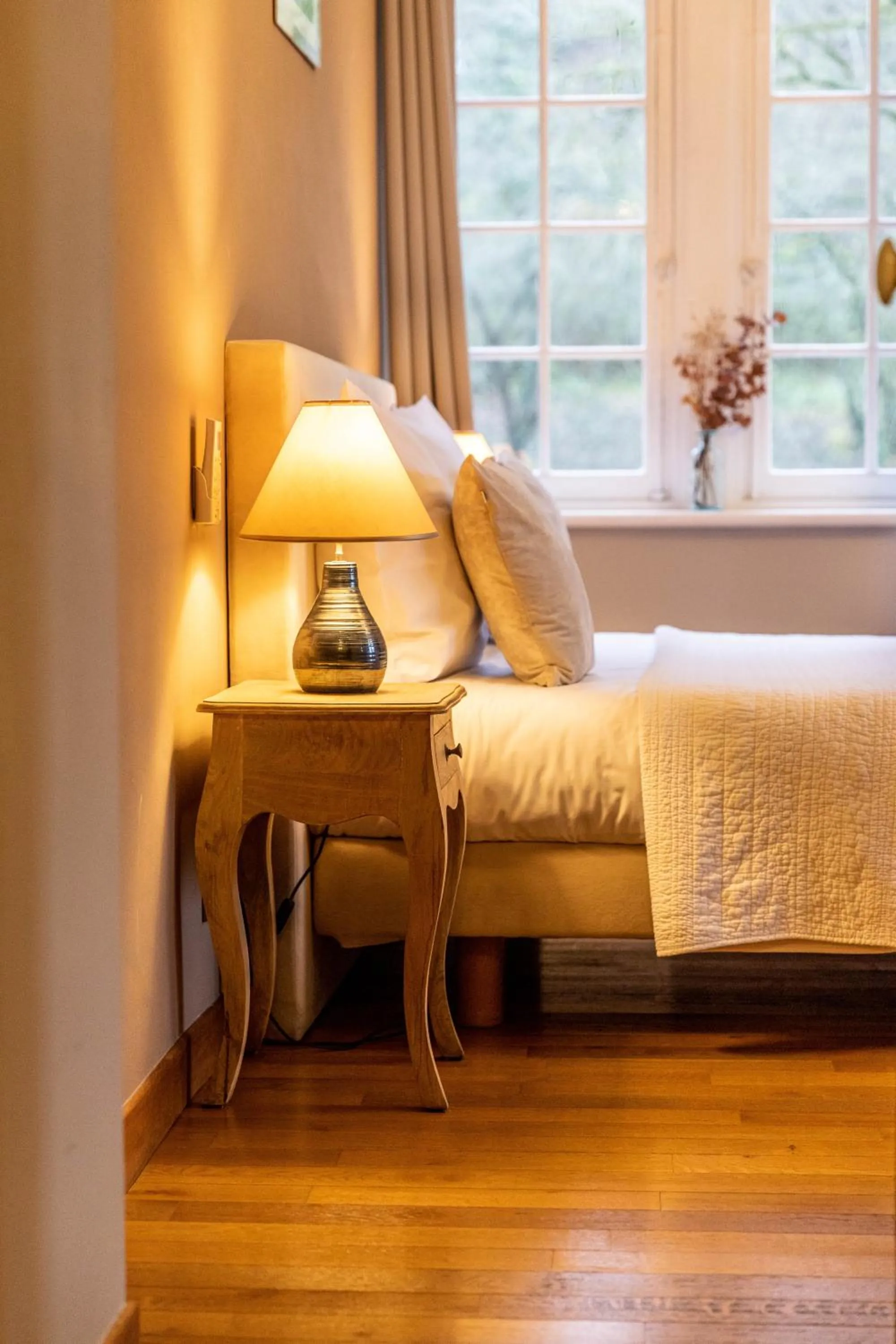 Bed in Hotel Ô Château