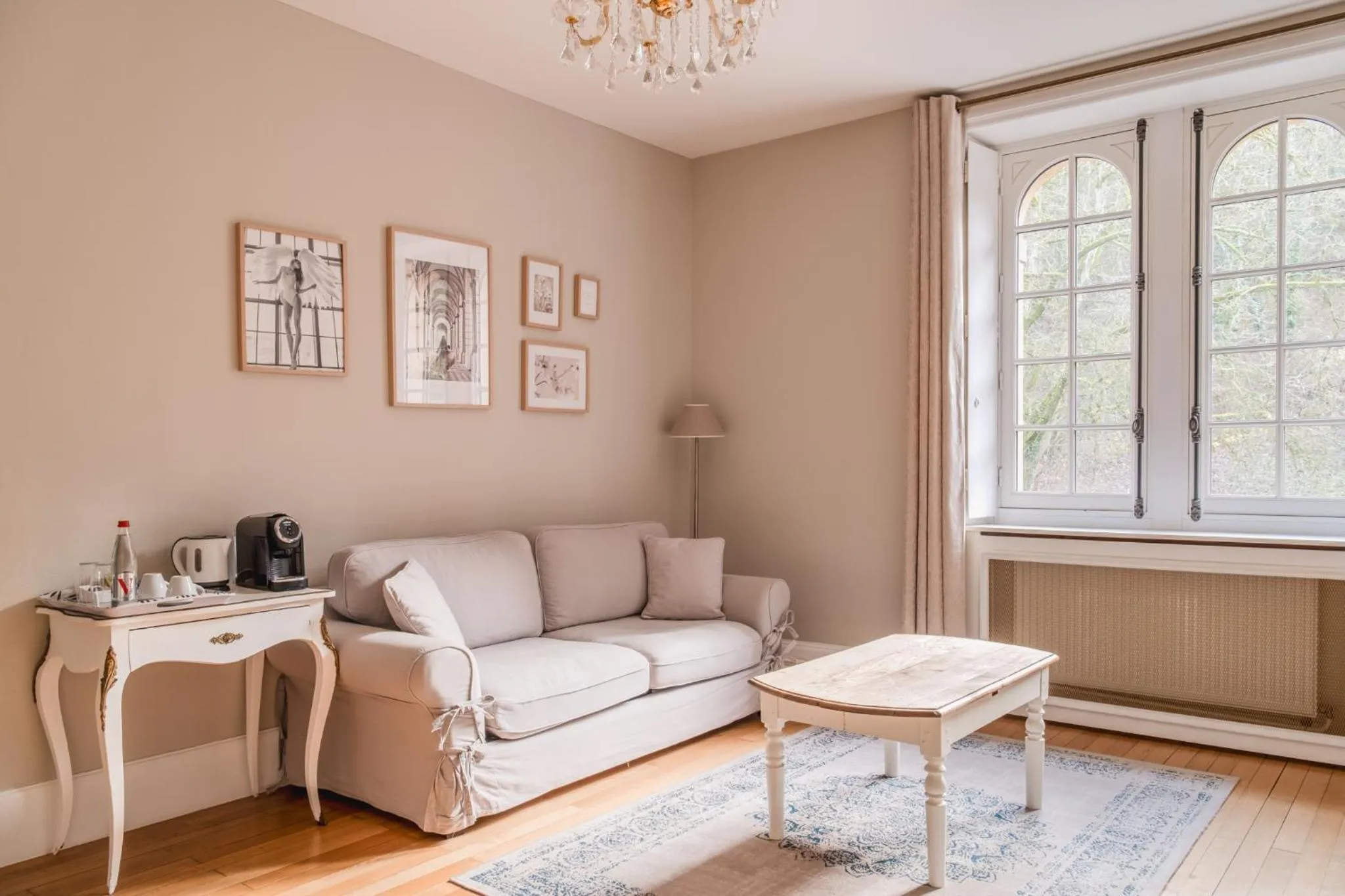 Living room in Hotel Ô Château