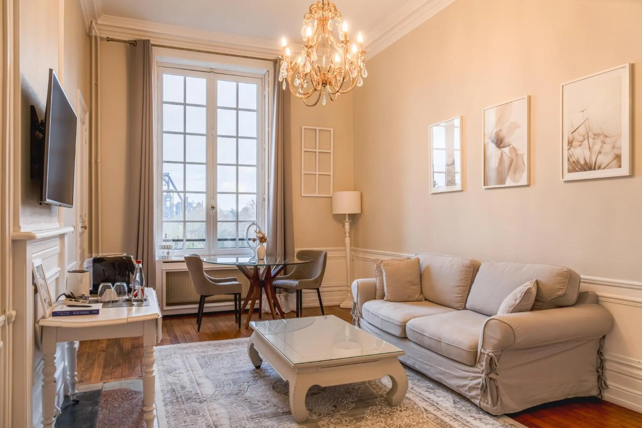 Living room in Hotel Ô Château