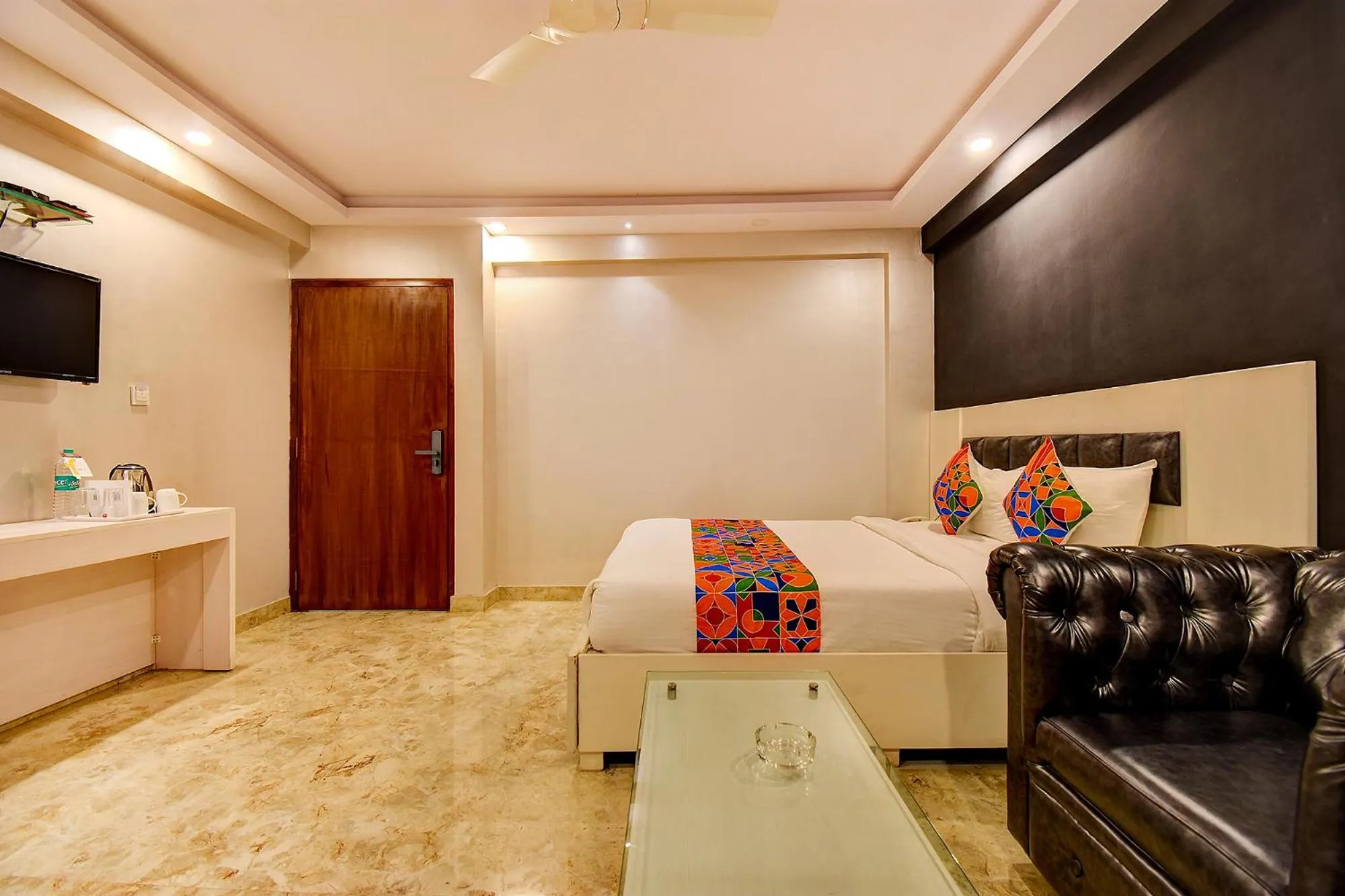 Bed in FabHotel Cozzy Inn - Tilak Nagar Main Road, Jayanagar
