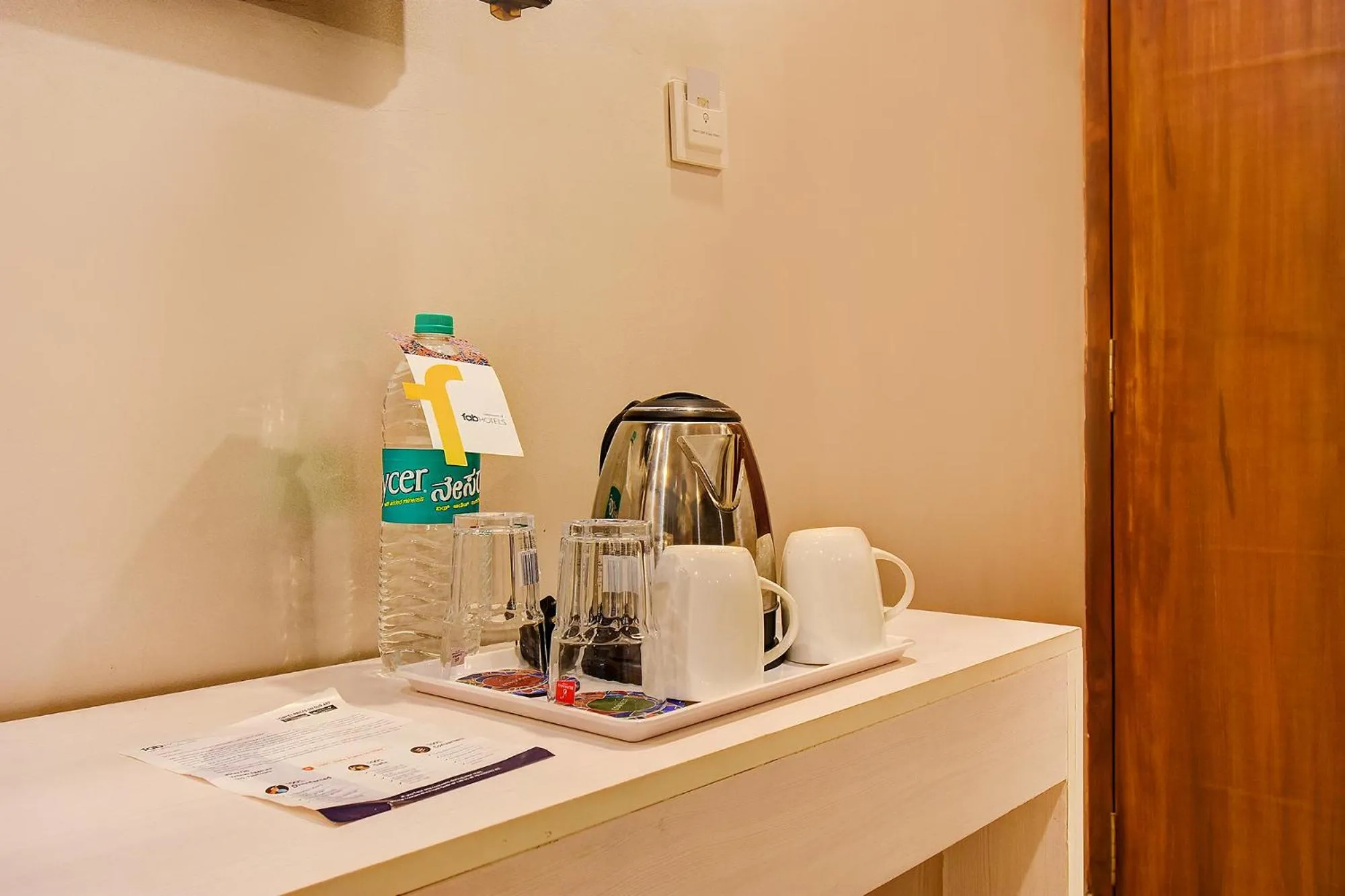 Coffee/tea facilities in FabHotel Cozzy Inn - Tilak Nagar Main Road, Jayanagar