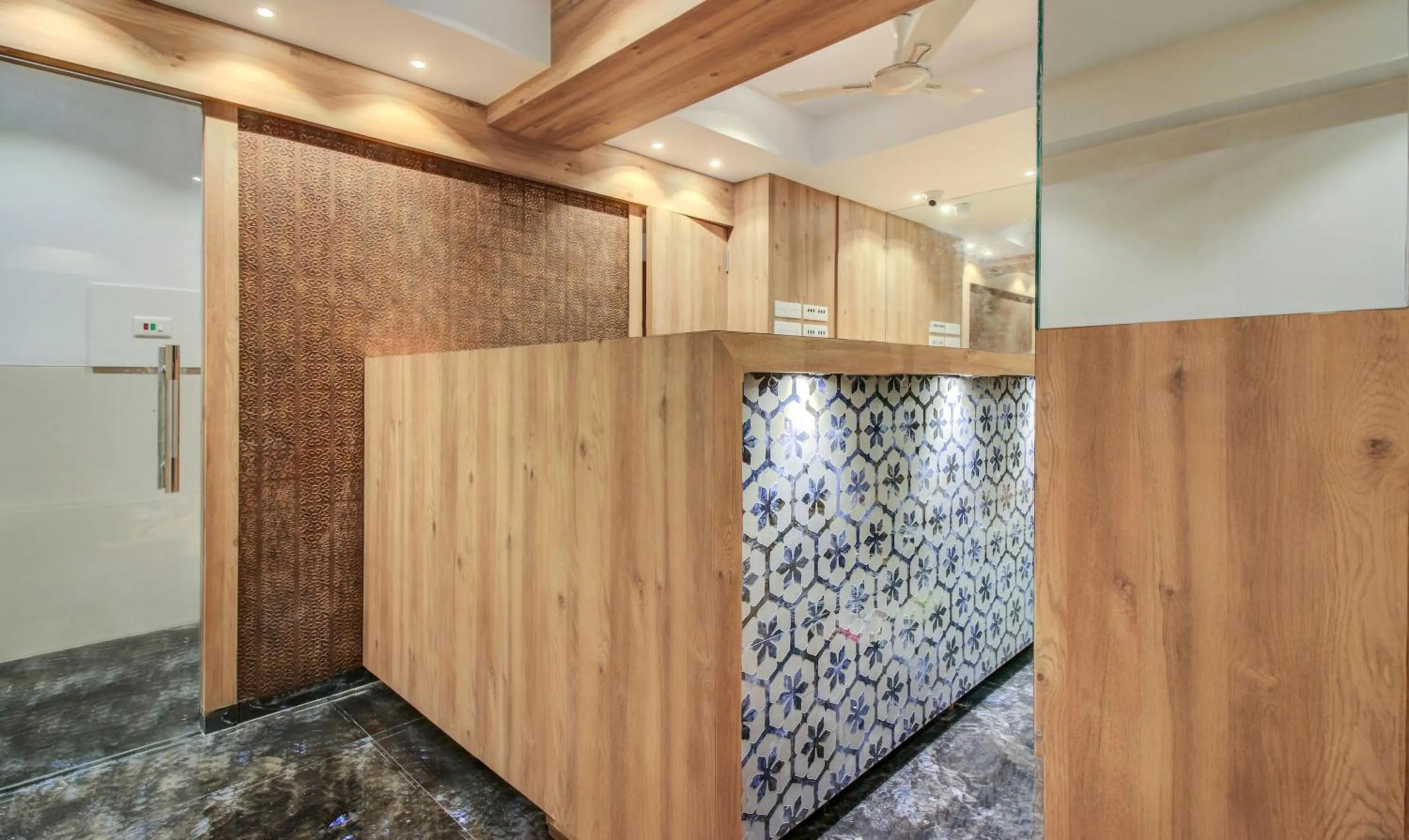 Lobby or reception in Hotel Aarush Inn