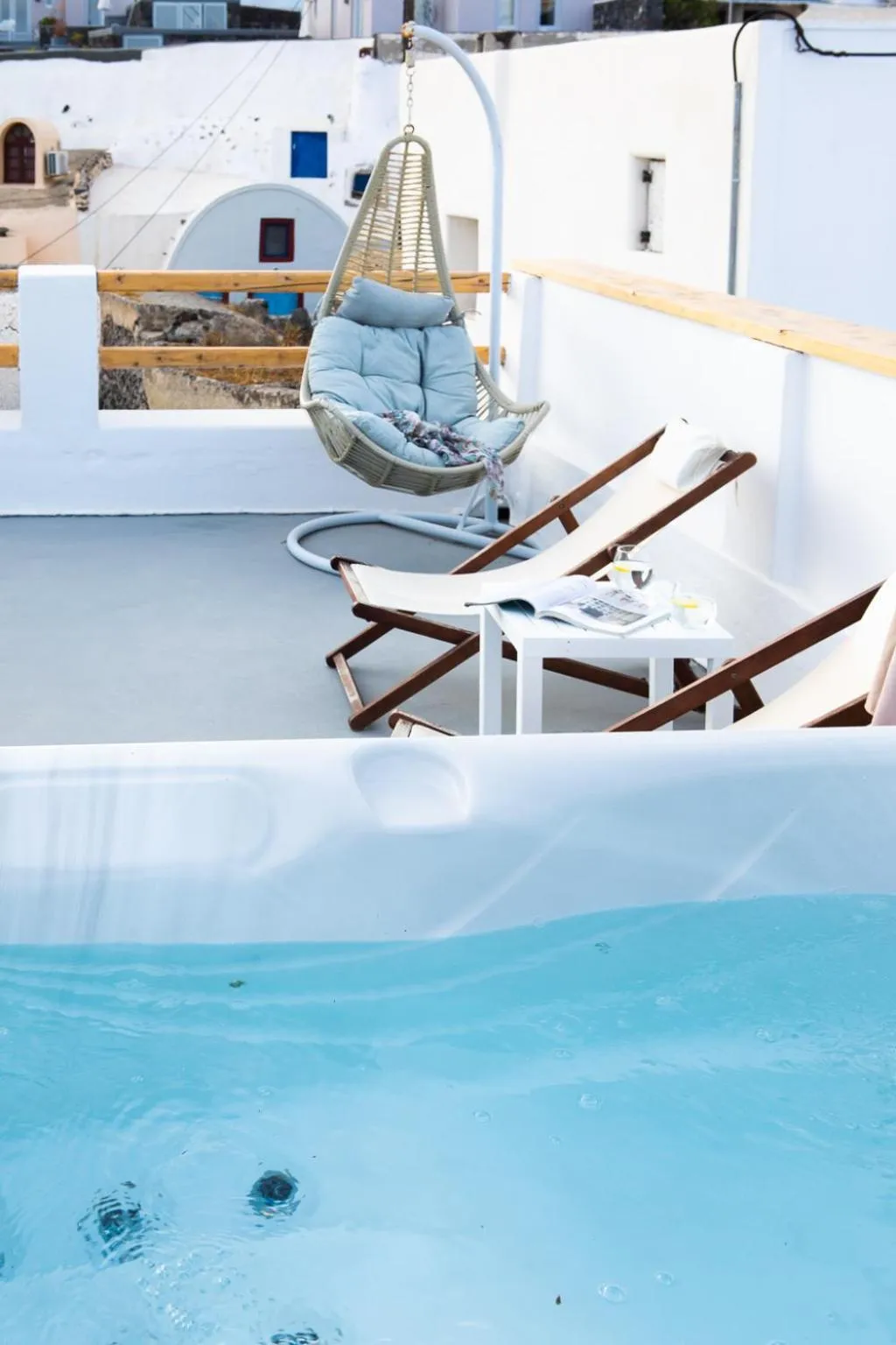 Hot Tub in Aetheria Villas