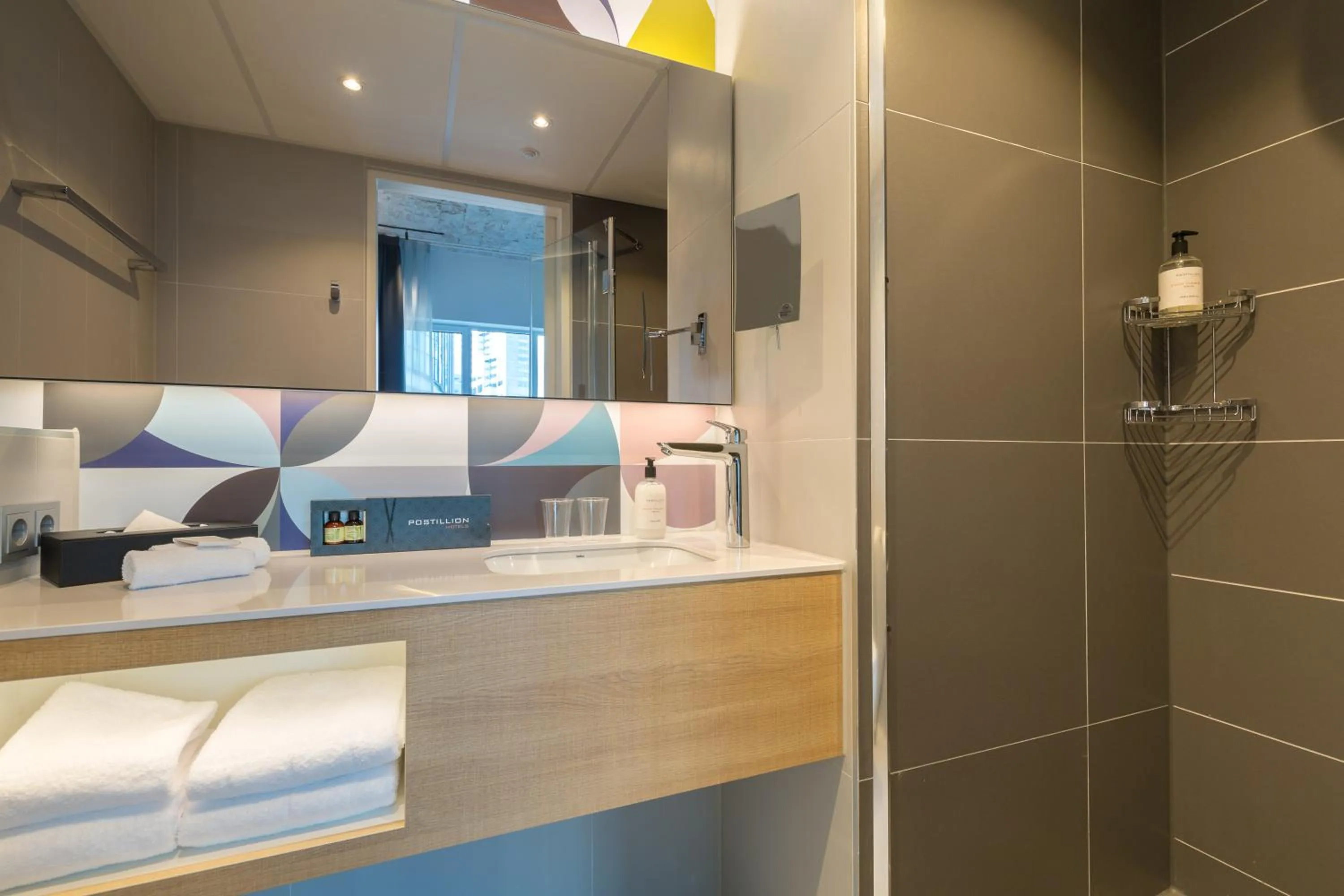 Bathroom in Postillion Hotel WTC Rotterdam