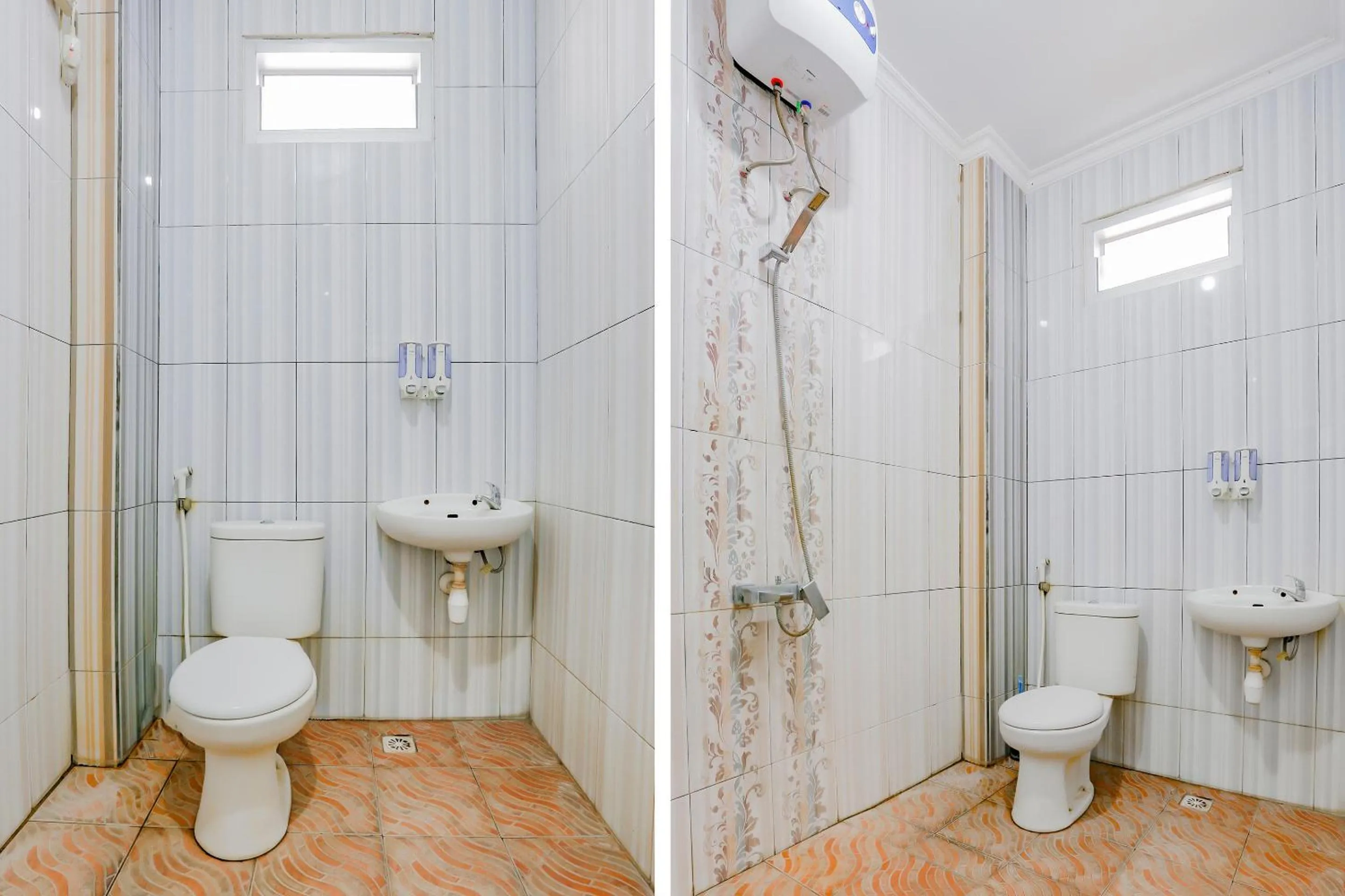 Bathroom in RedDoorz Syariah at Jalan Pramuka