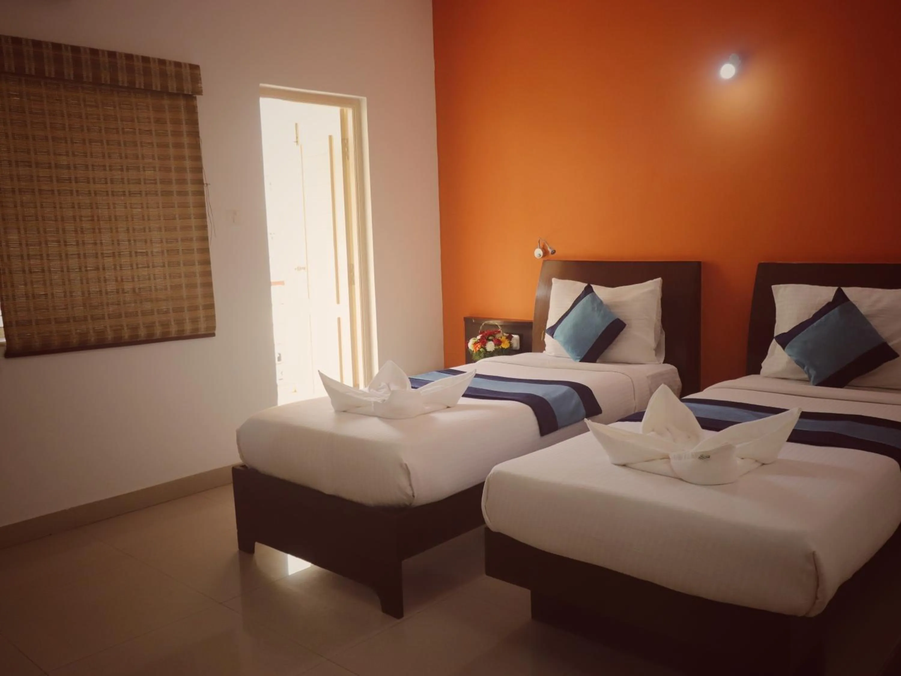 Bed in The Green Path Eco Hotel