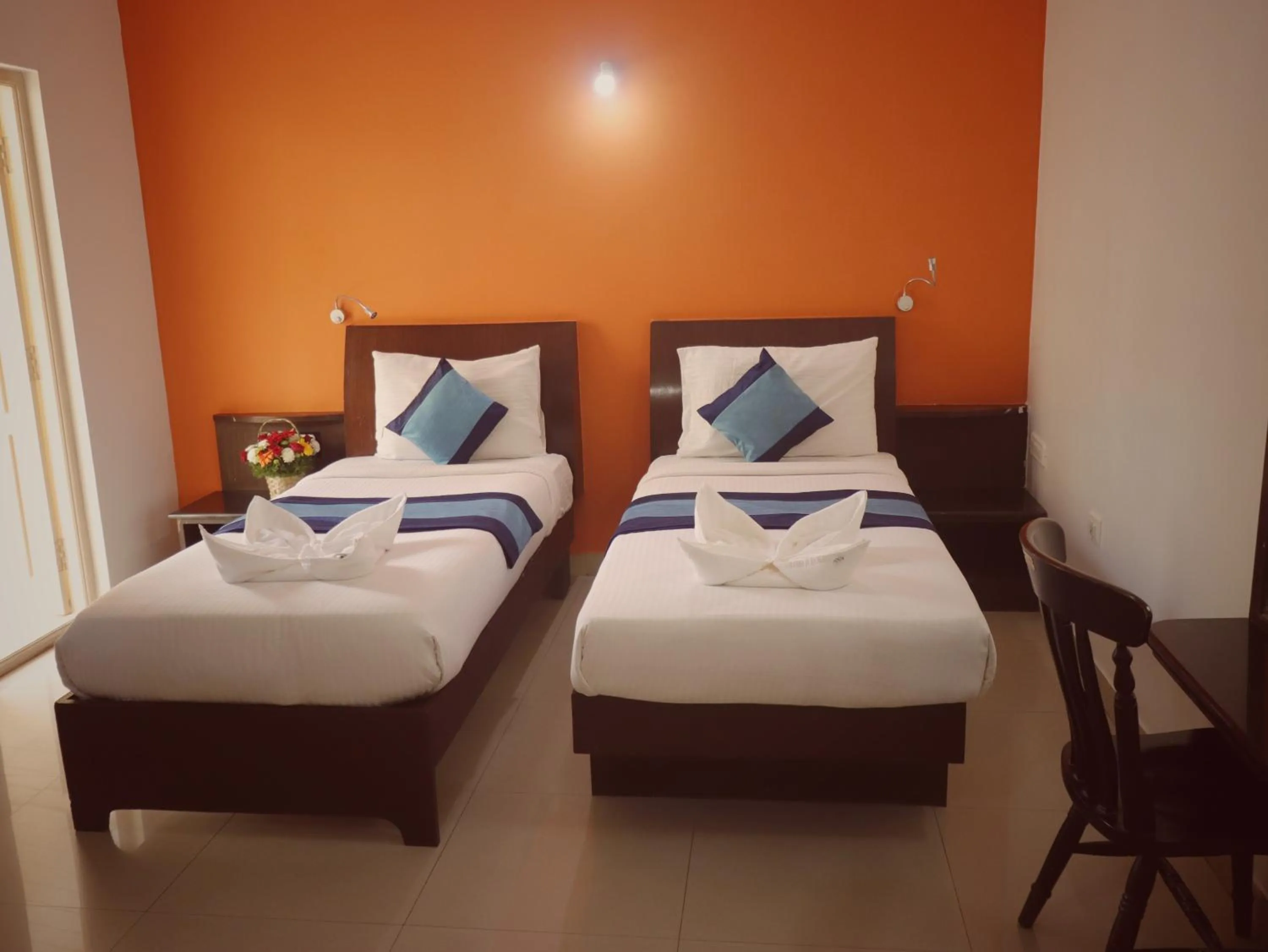 Bed in The Green Path Eco Hotel