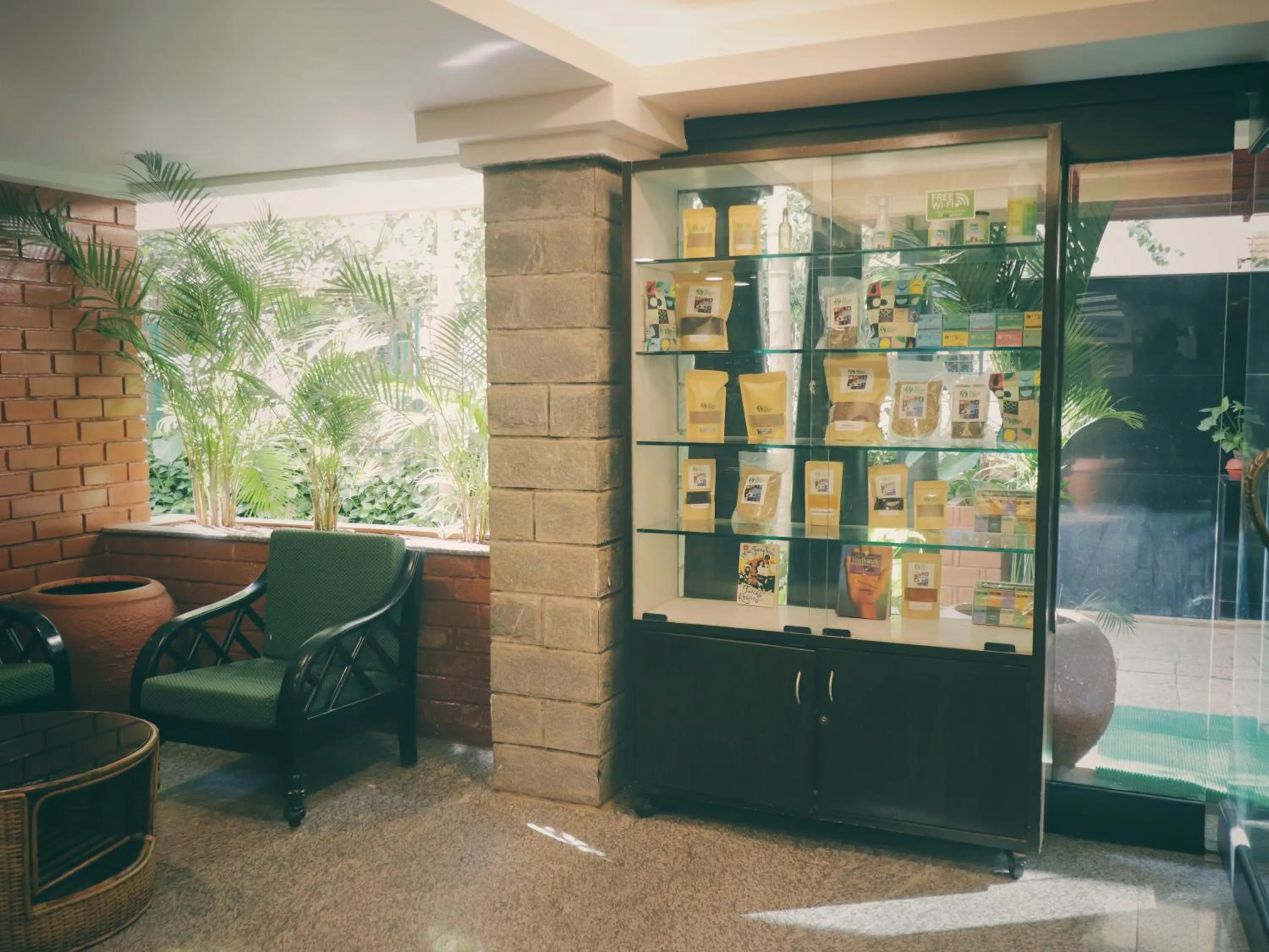 Lobby or reception in The Green Path Eco Hotel