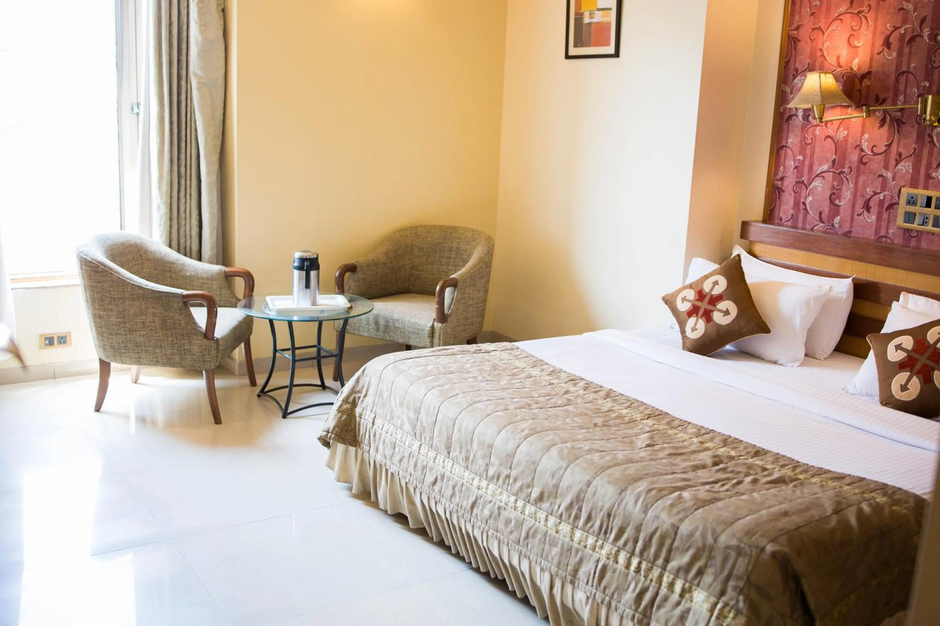 Bed in The Deccan Royaale, Shivaji Nagar