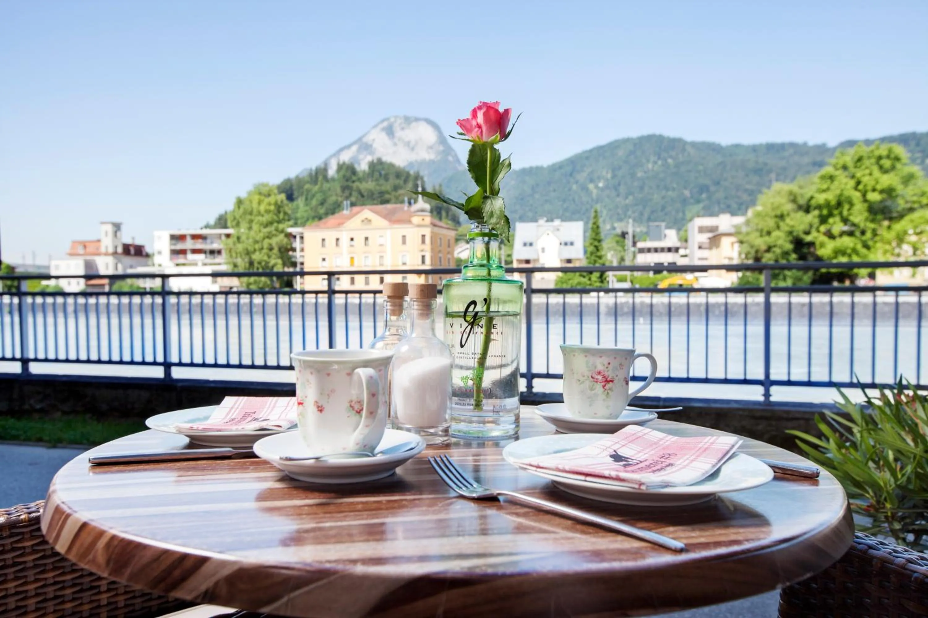 Mountain view in Boutique Hotel im Auracher Löchl