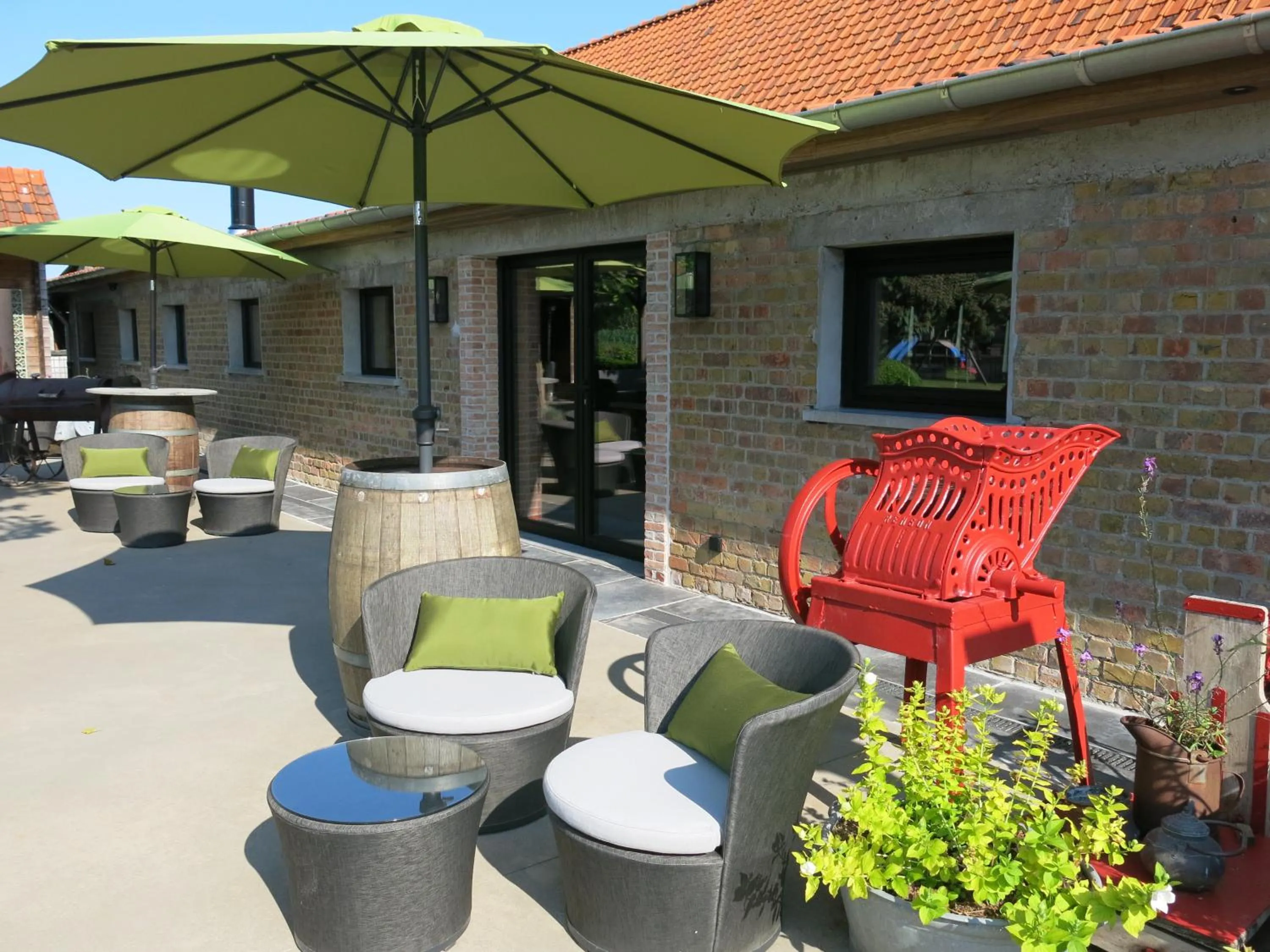 Garden in Hoeve Chartreuse