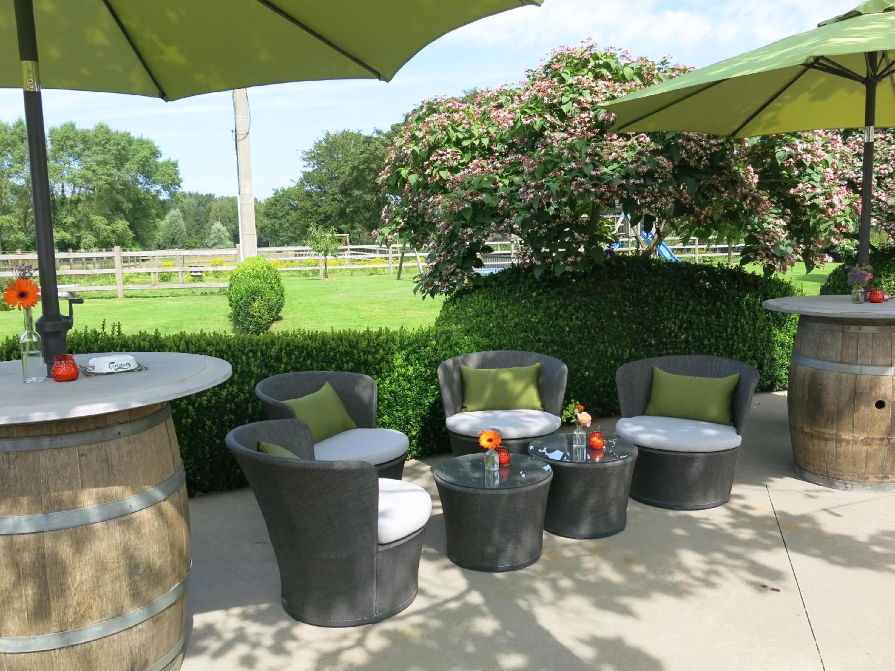 Garden in Hoeve Chartreuse