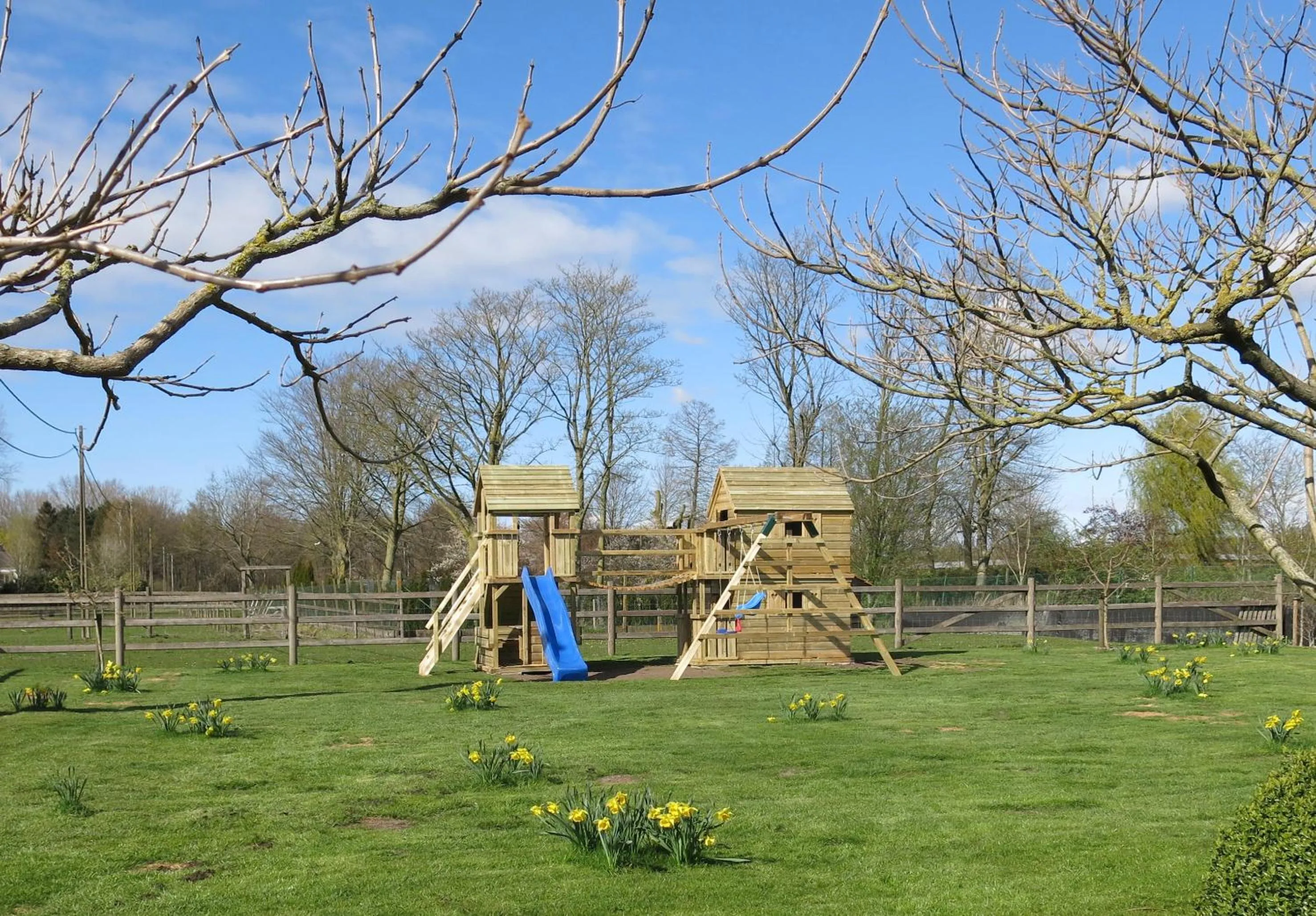 Children play ground in Hoeve Chartreuse