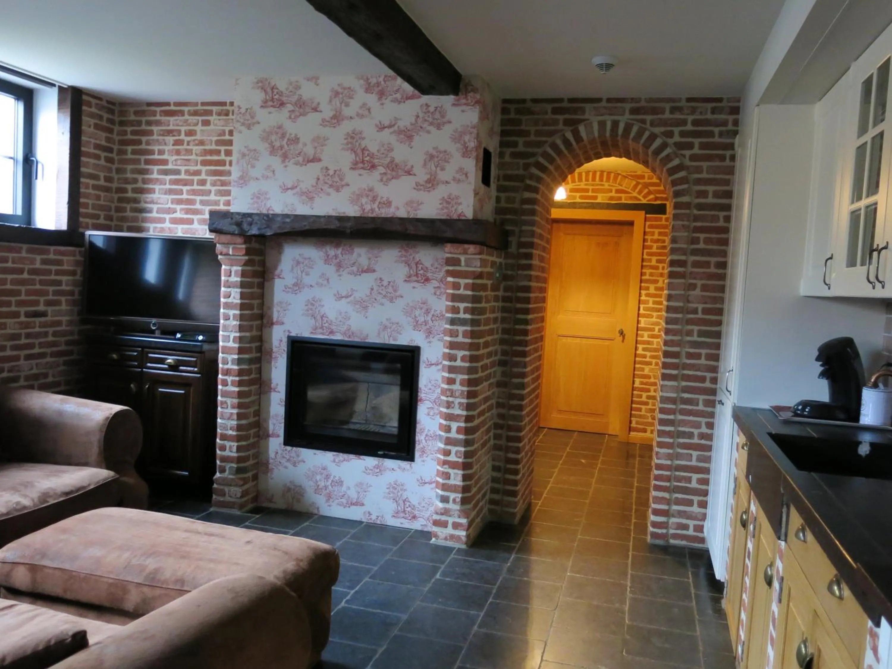 Living room in Hoeve Chartreuse