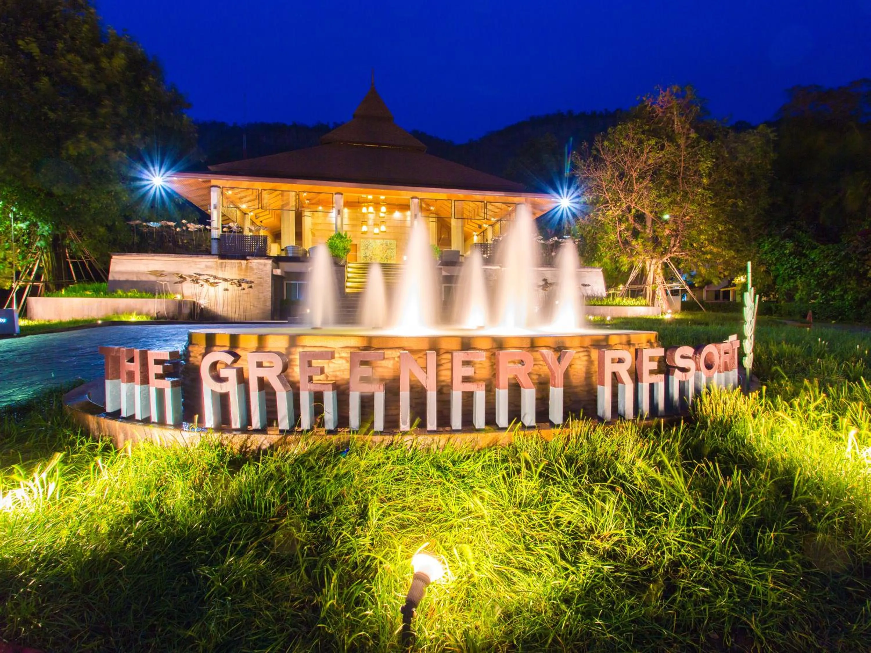 Facade/entrance in The Greenery Resort Khao Yai