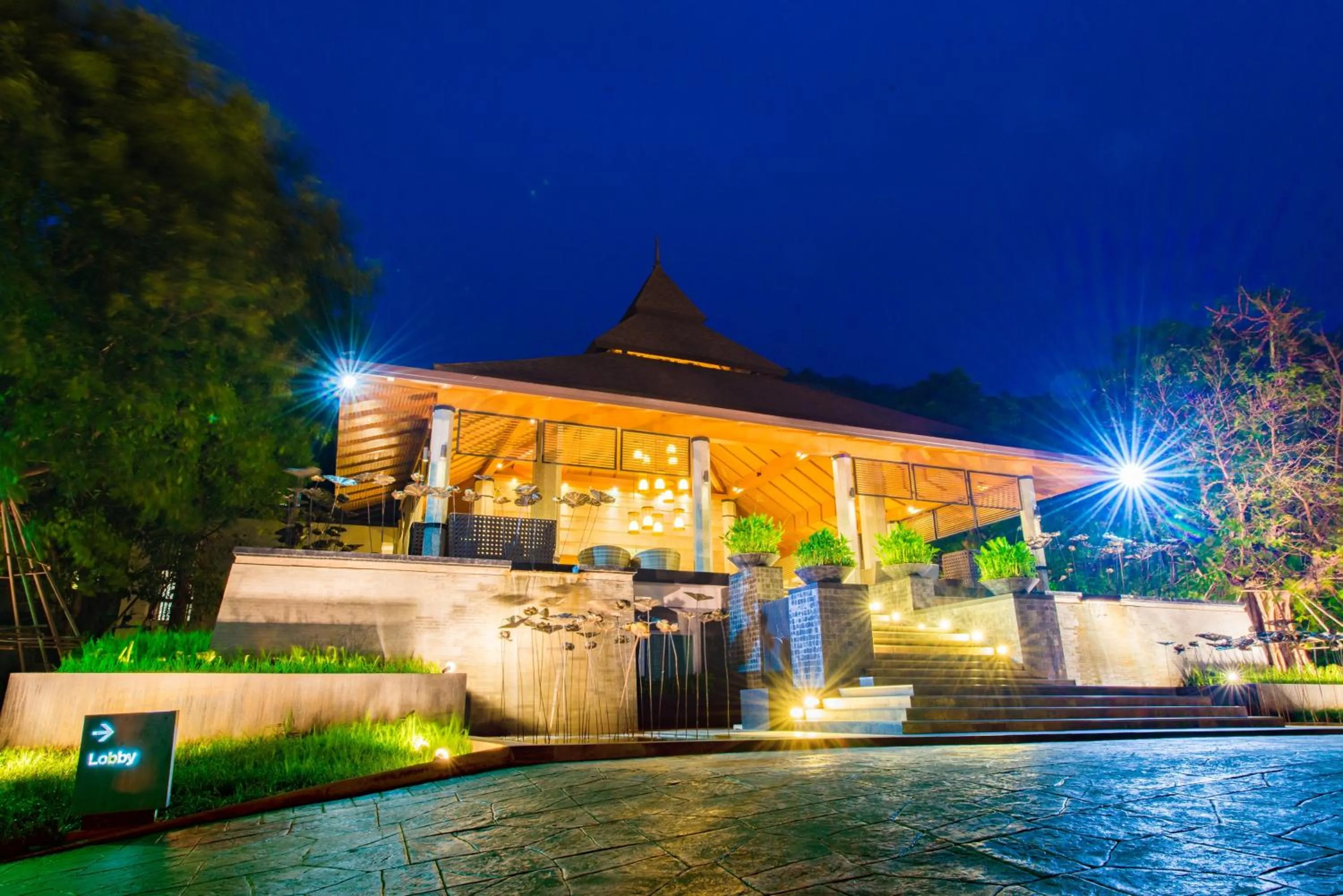 Lobby or reception in The Greenery Resort Khao Yai