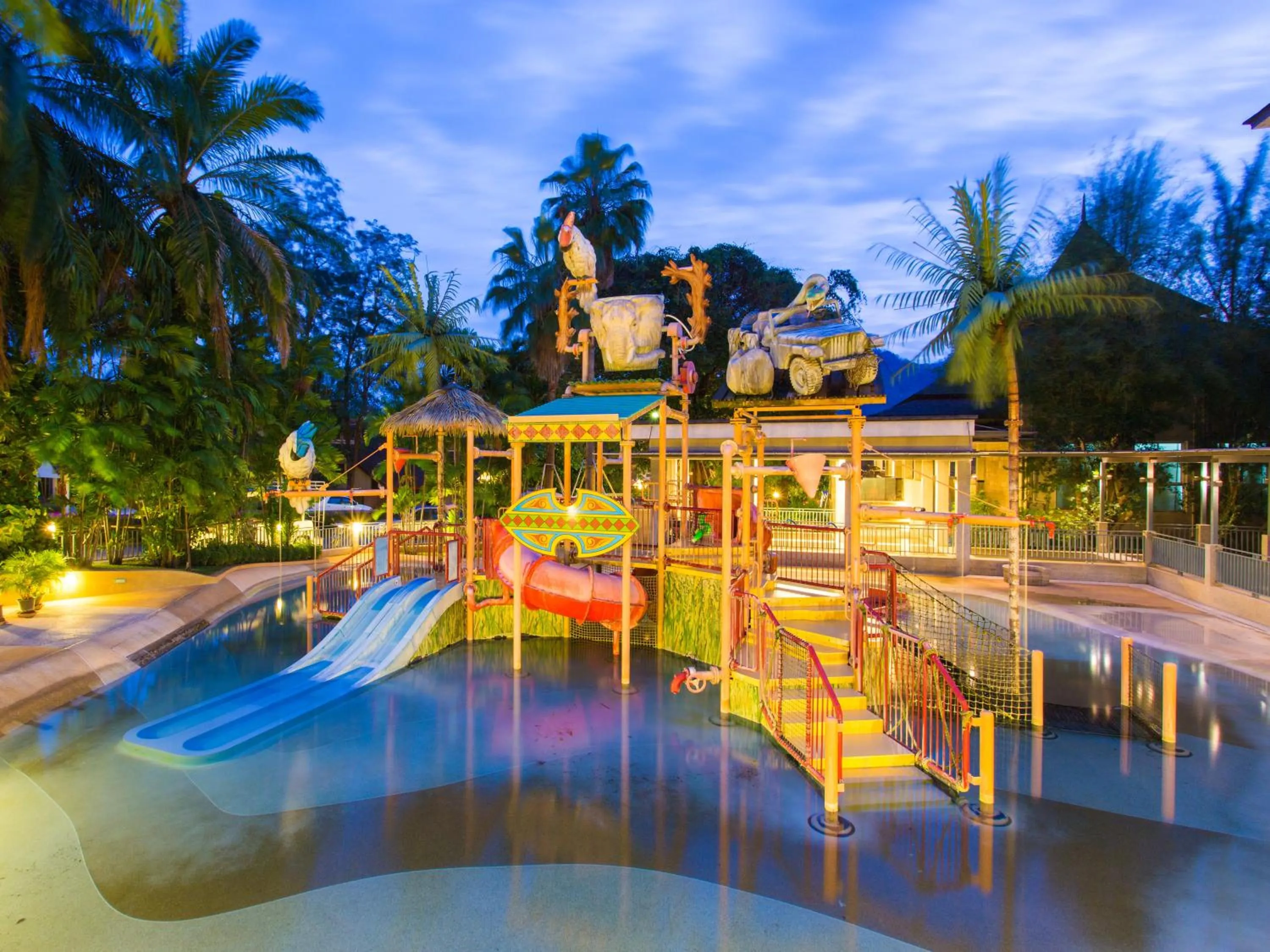 Swimming pool in The Greenery Resort Khao Yai