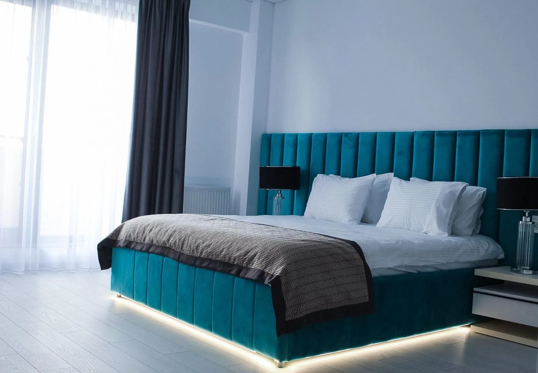 Bed in Hotel Building Stefan Resort I Sud