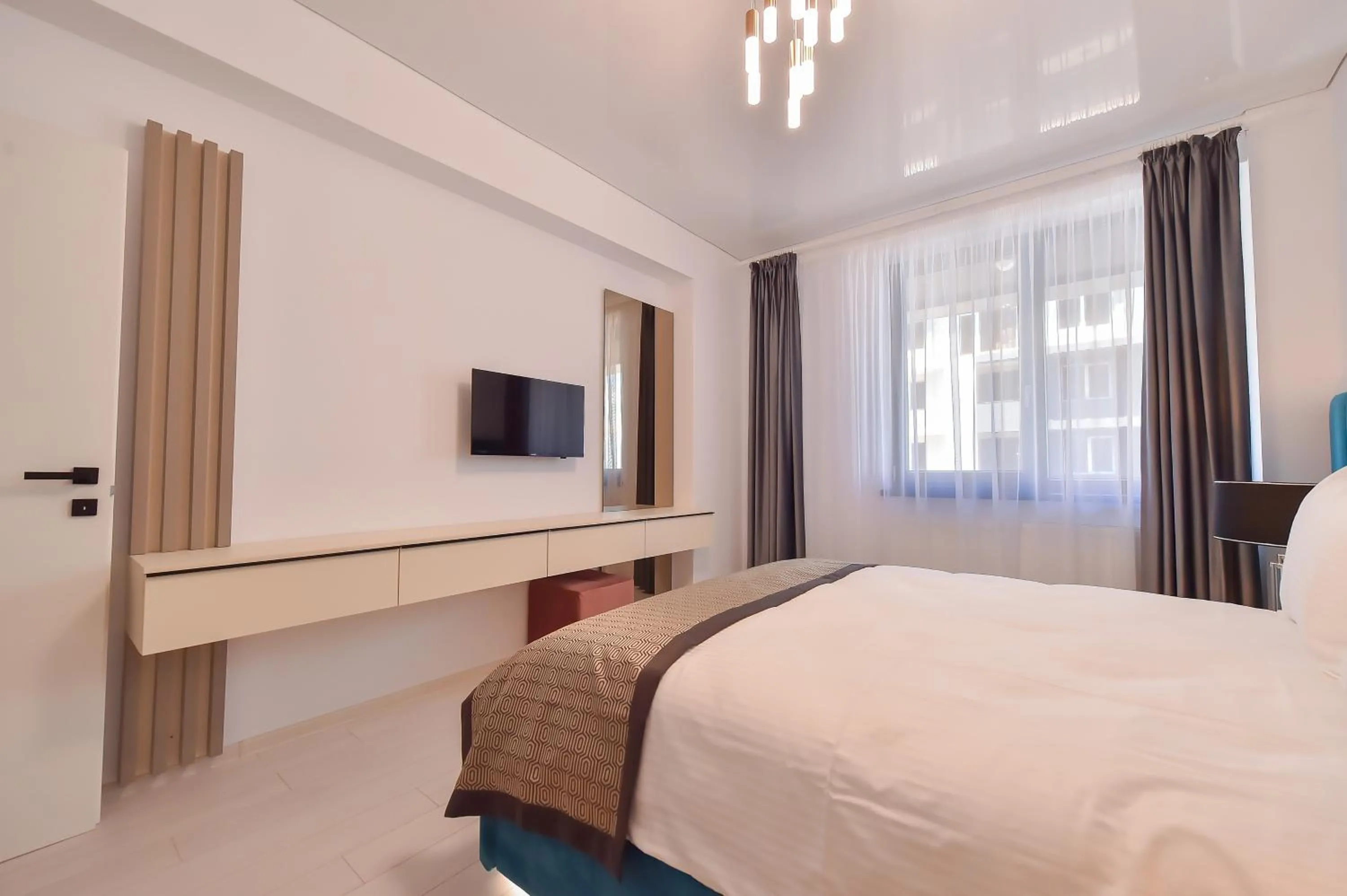 Bed in Hotel Building Stefan Resort I Sud