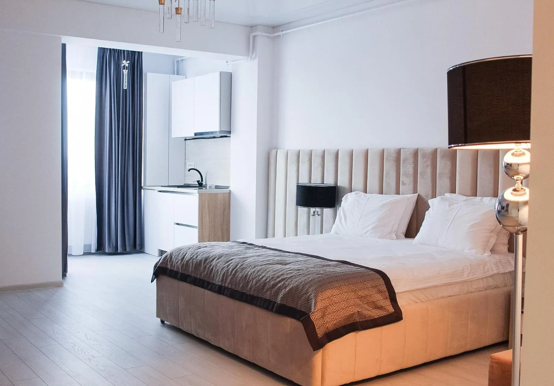 Bed in Hotel Building Stefan Resort I Sud