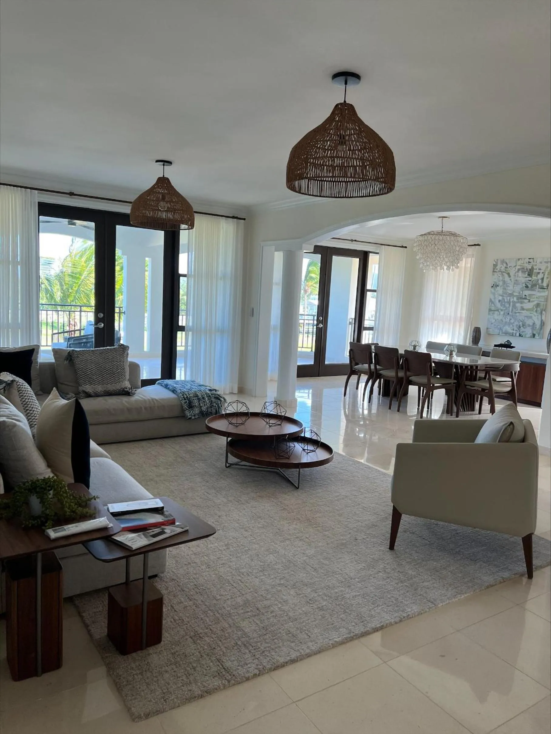 Living room in The Country Club Residences at Grand Reserve