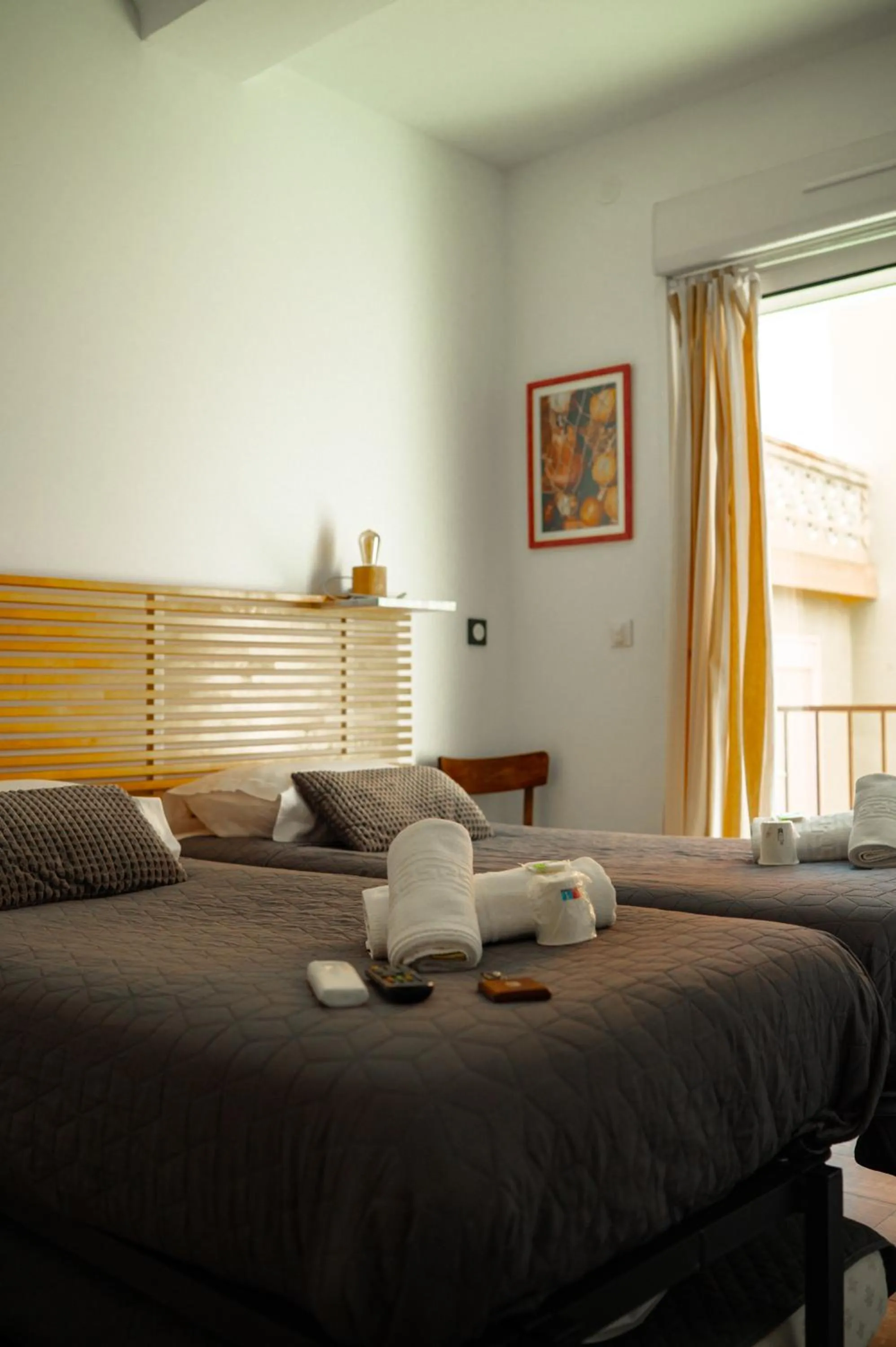 Twin Room in Hotel Les Pecheurs