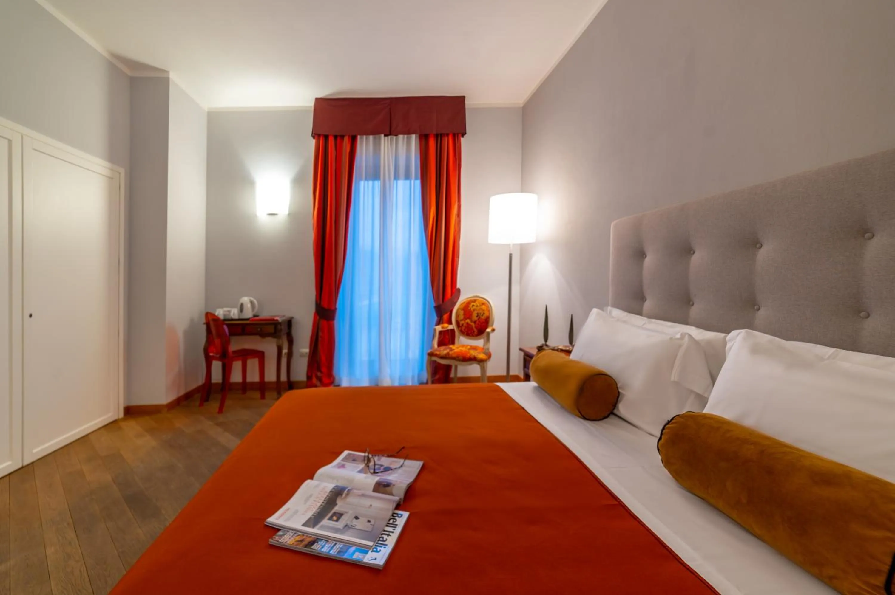 Bed in Albergo Falterona