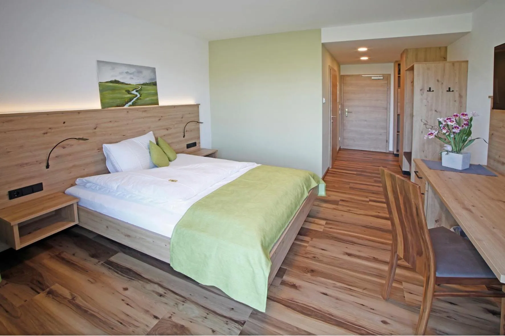 Bed in Gasthof Berger