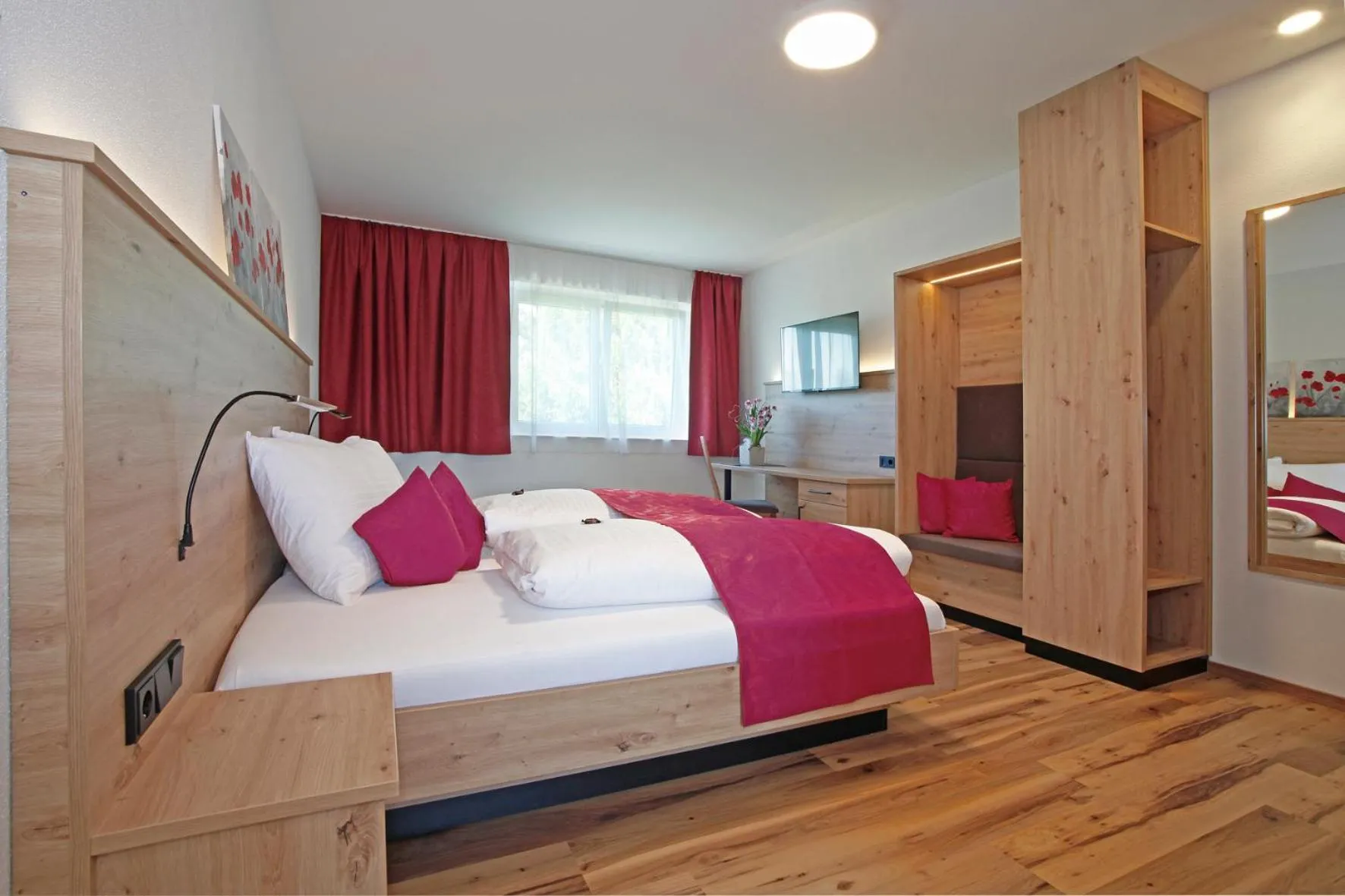 Bed in Gasthof Berger