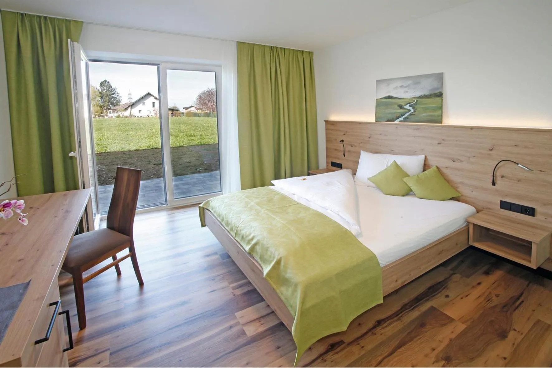 Bed in Gasthof Berger