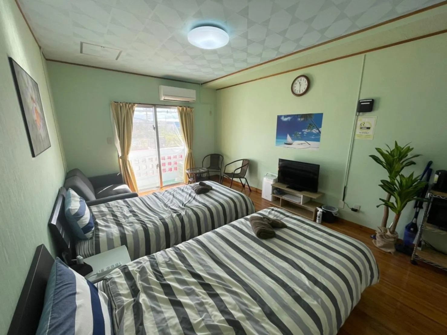 Bed in NAGO Sakura Resort Inn - Vacation STAY 14445v