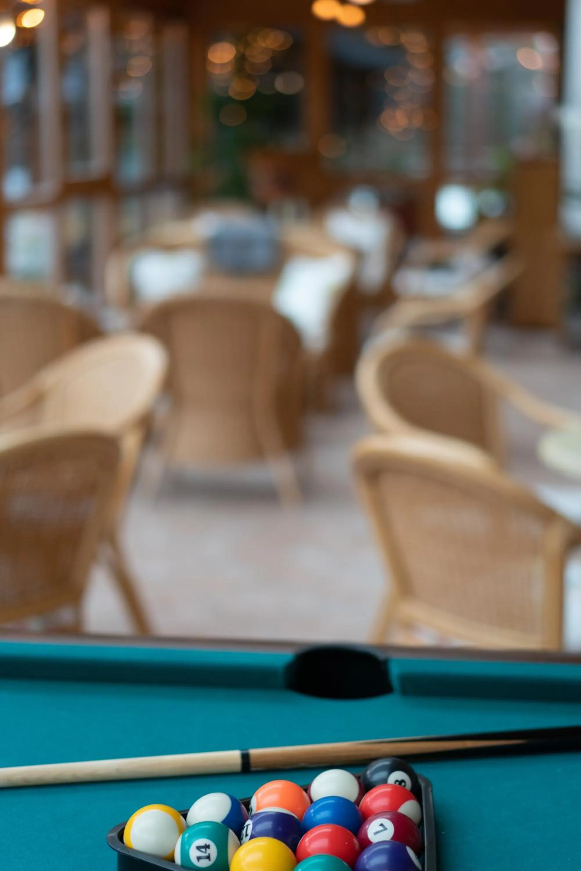 Billiard in Hotel Berghof